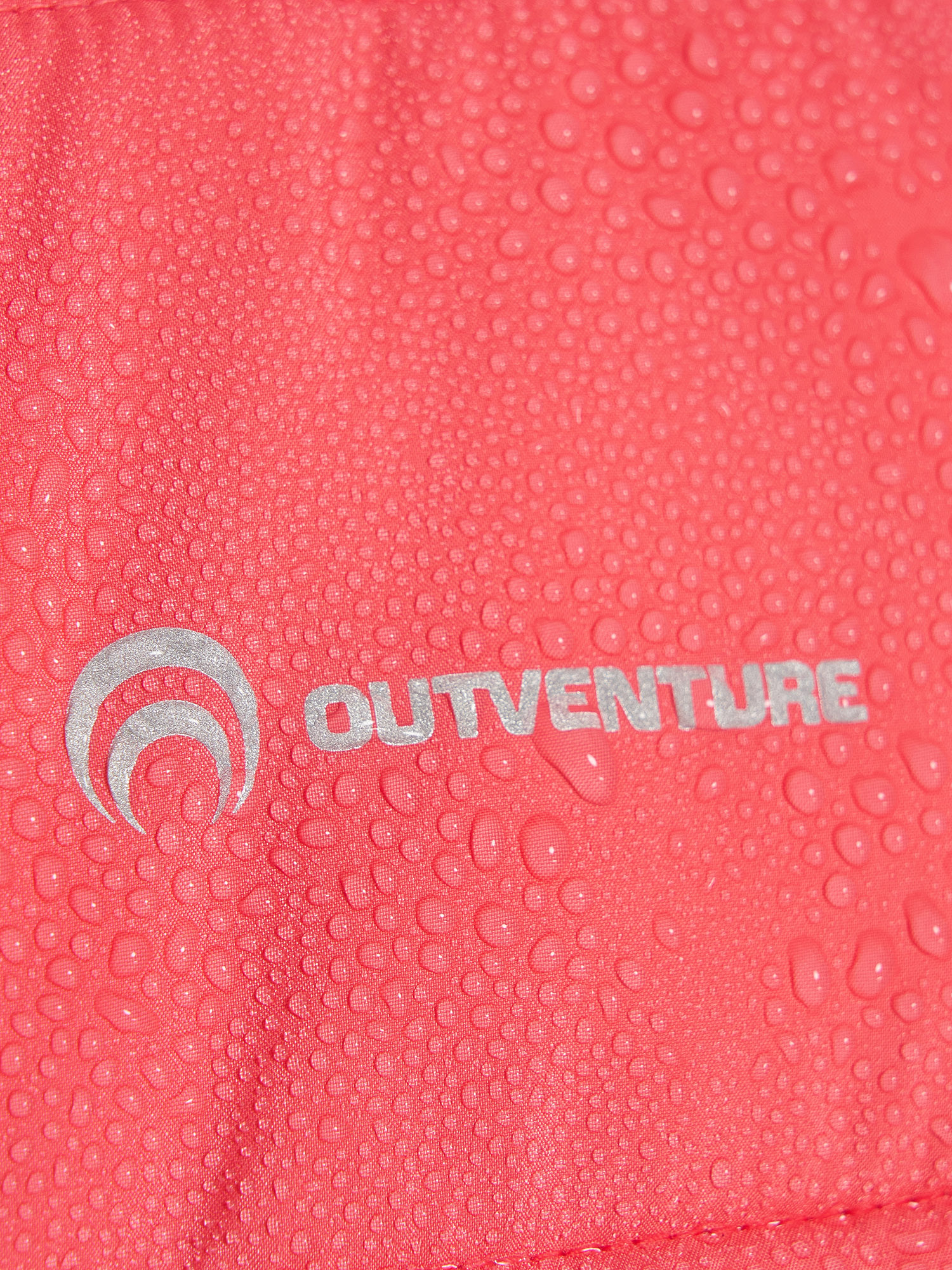 фото Жилет утепленный для девочек outventure, розовый