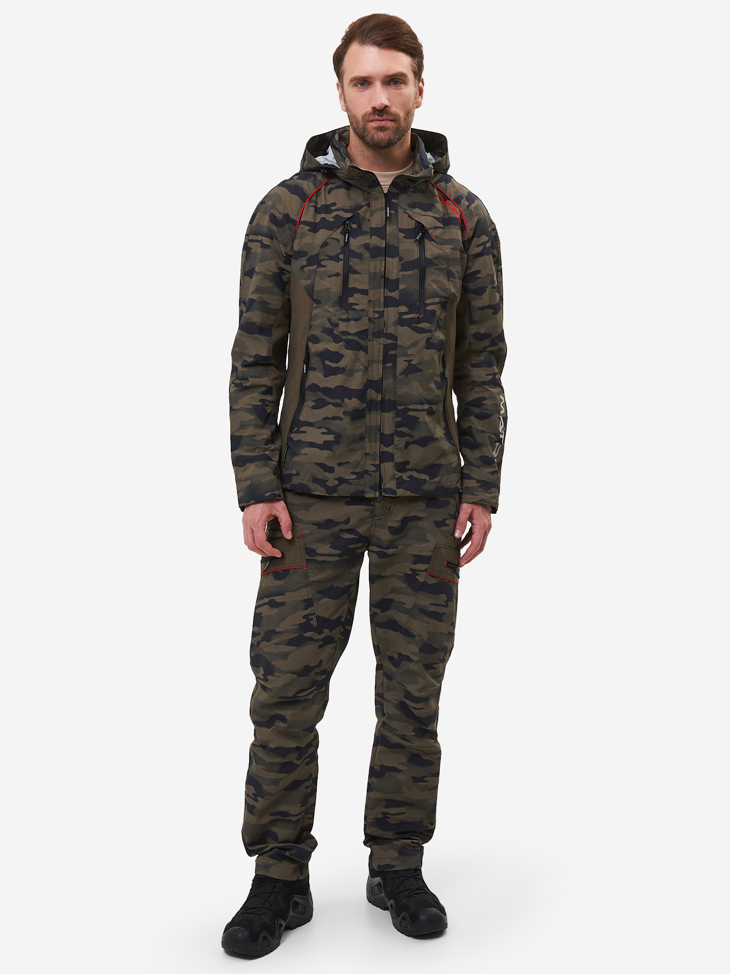   Спортмастер Костюм летний мужской Huntsman Матрица ткань Nylon Cotton рипстоп, Коричневый