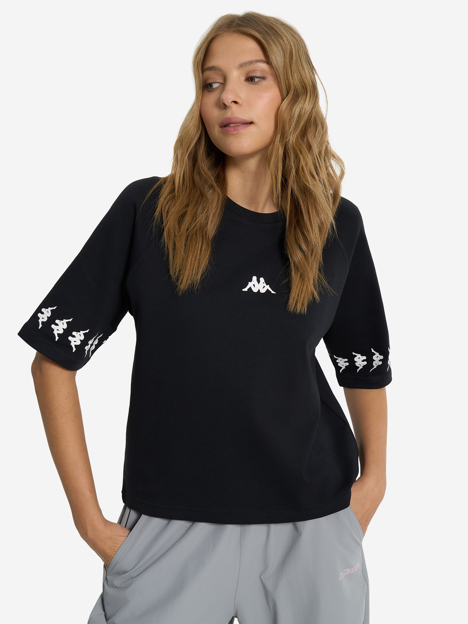 

Футболка женская Kappa, Черный