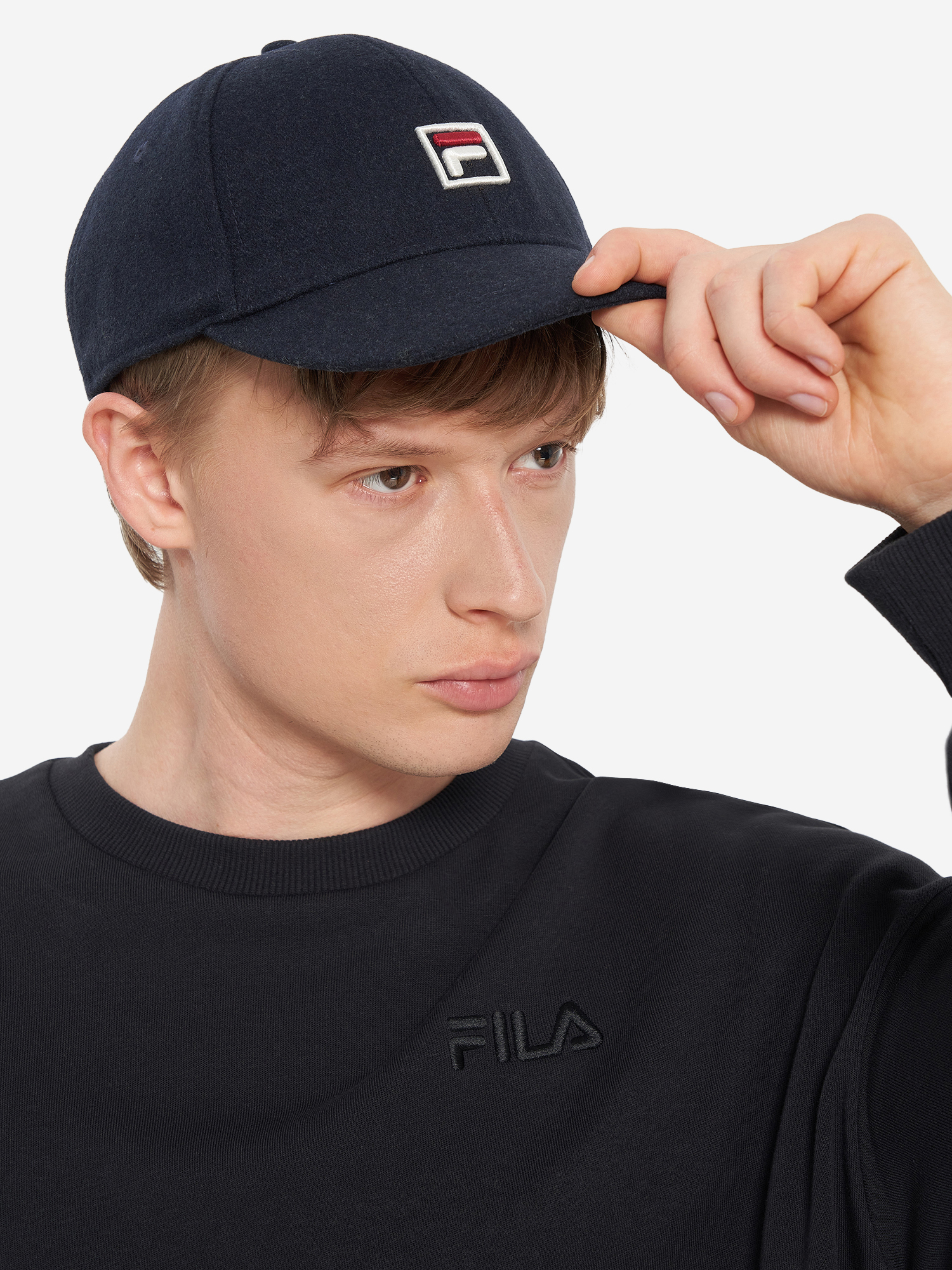 фото Бейсболка fila, синий