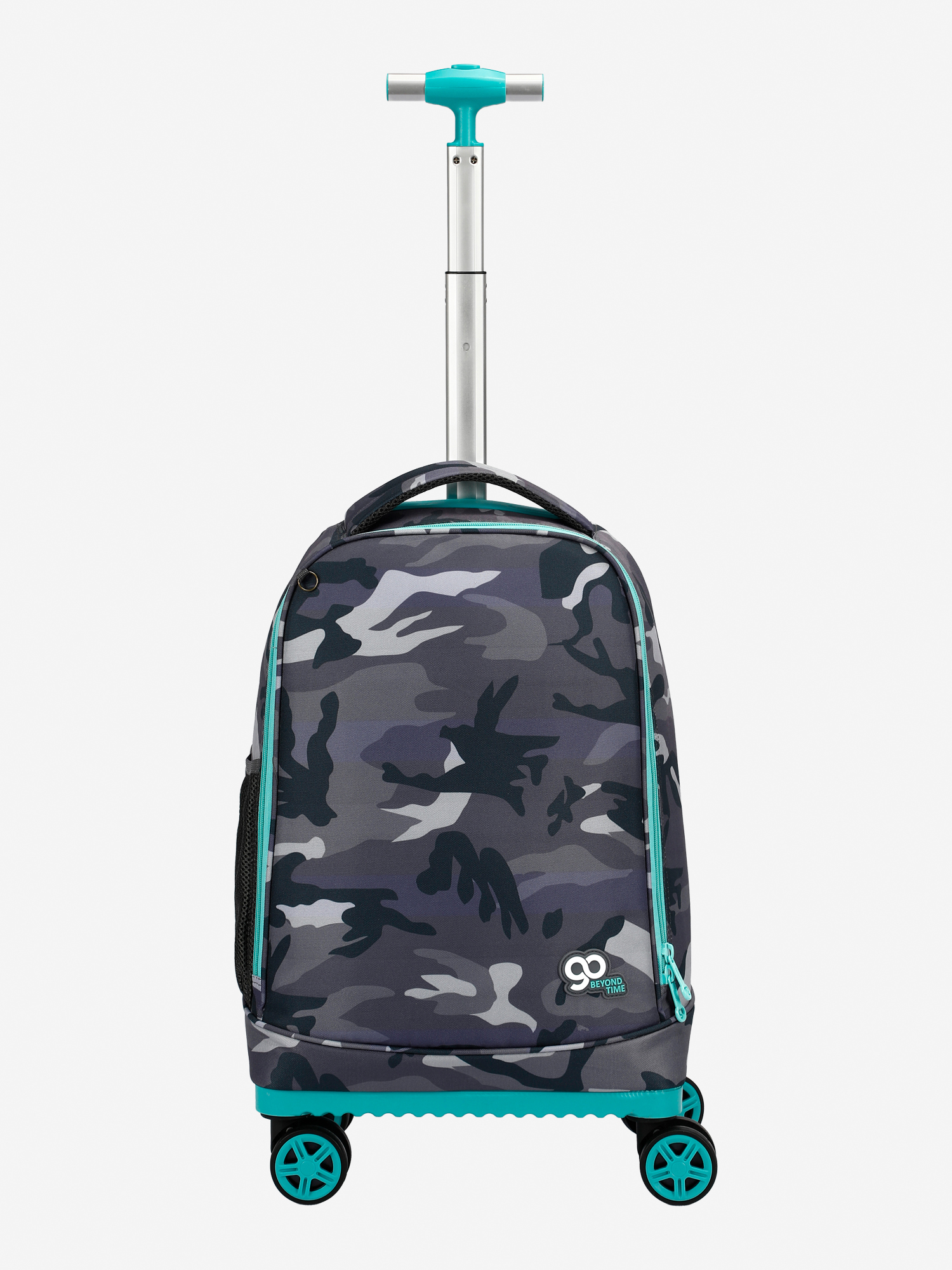 Изображение товара Детский чемодан BEYOND TIME D04 Камуфляж серый легкий и прочный