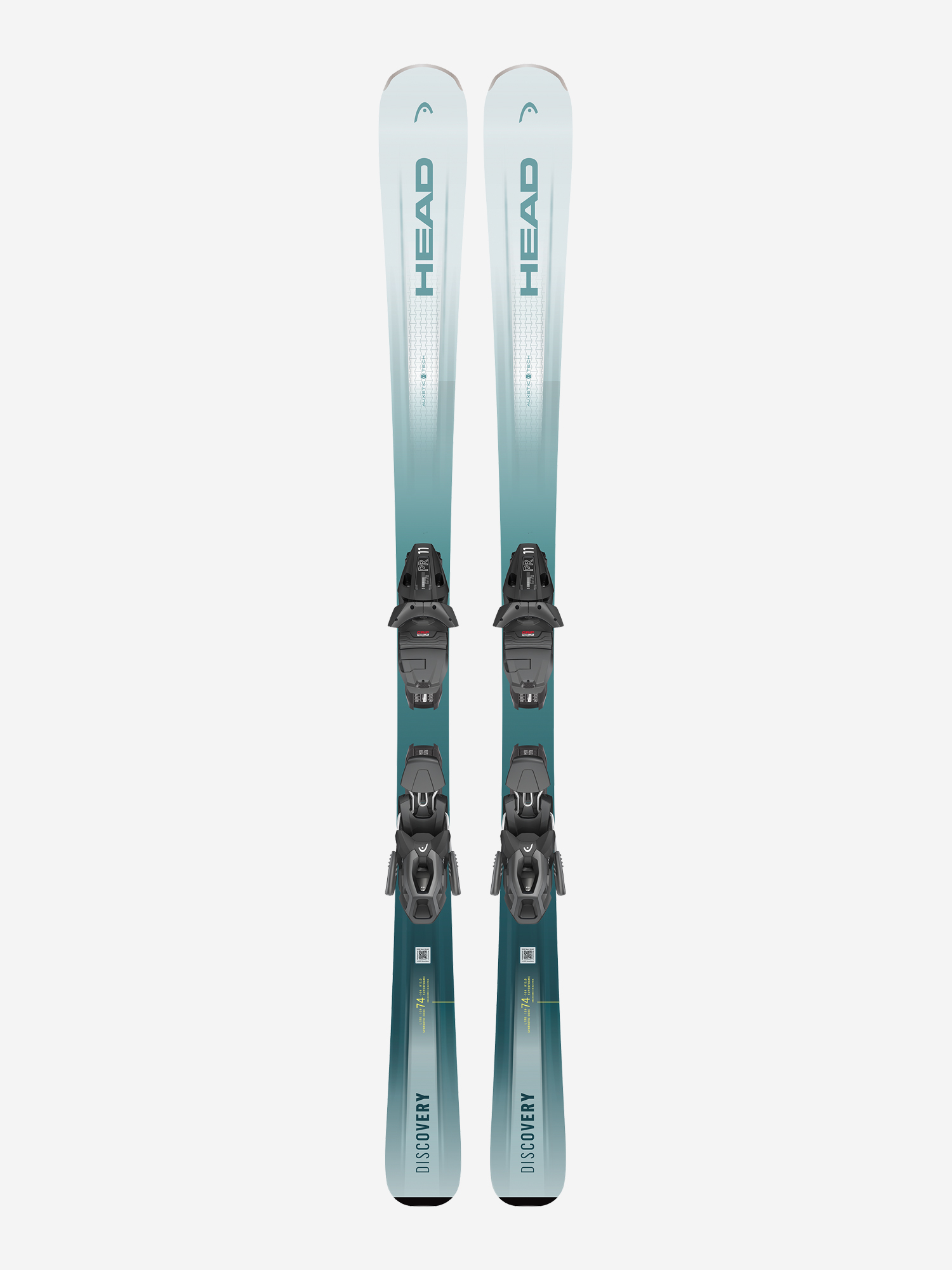 Горные лыжи Head Discovery 74 + крепления PR 11 GW Brake 85, Белый