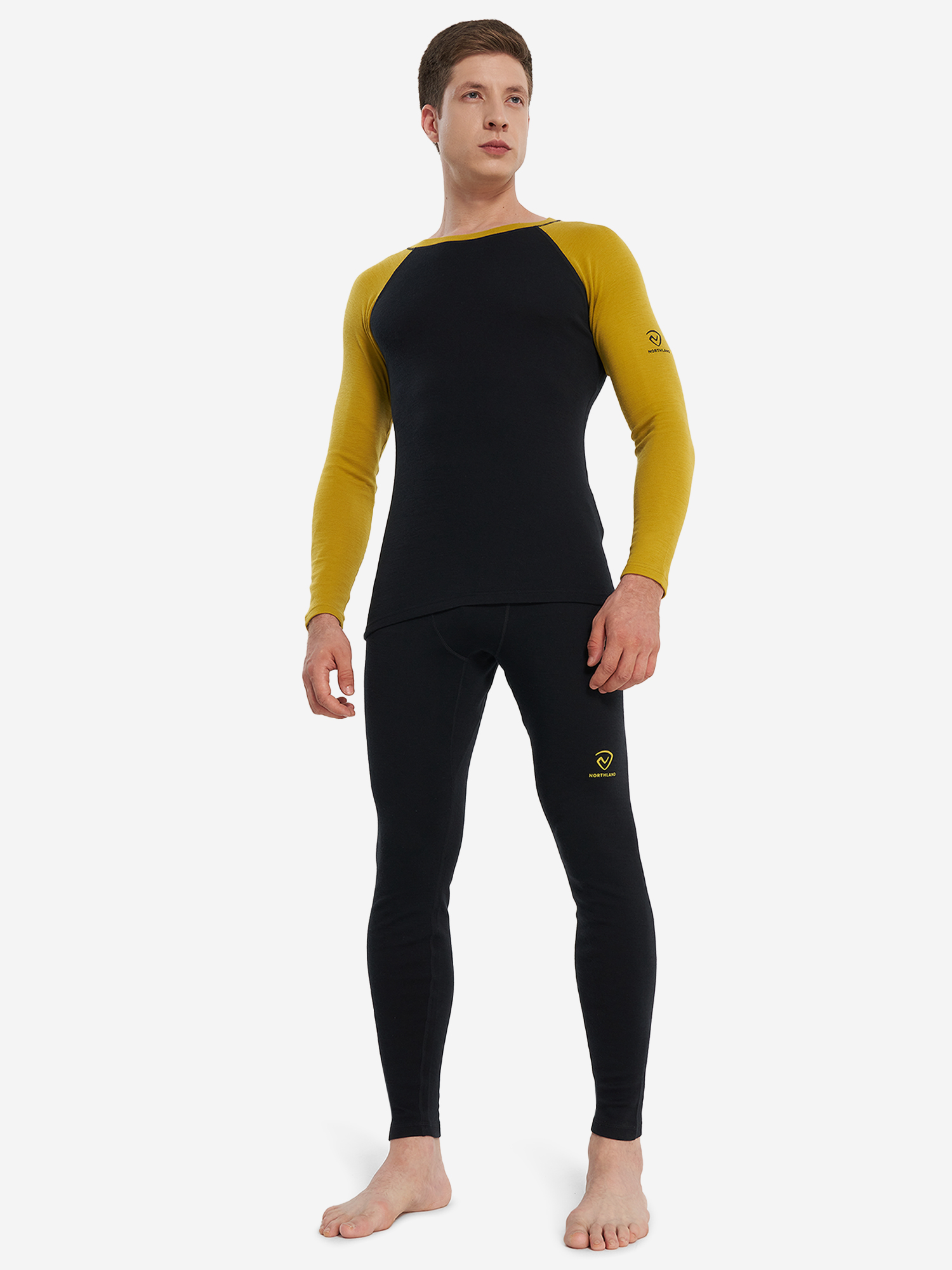 Комплект термобелья мужской Northland, черный, арт. 140472n16-bo