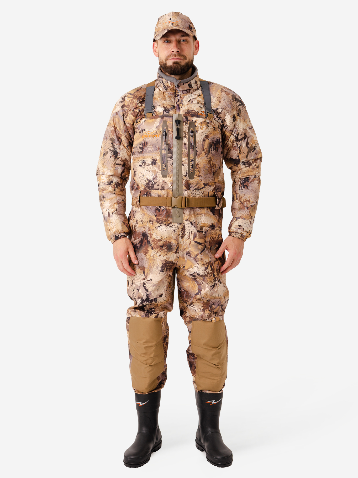 Изображение товара Вейдерсы King Hunter WATER ZIP водонепроницаемые для рыбалки и охоты