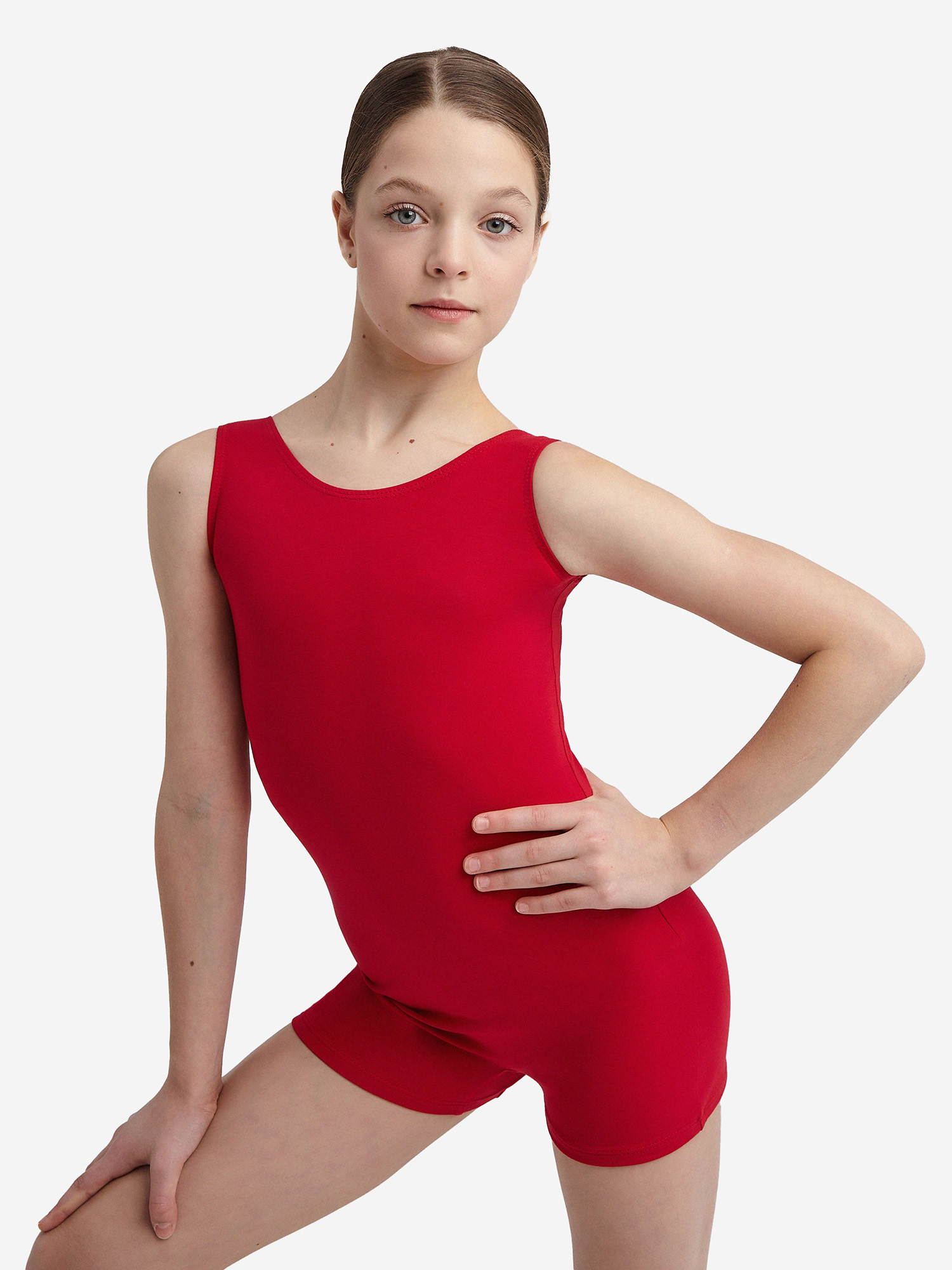 Комбинезон гимнастический Belkina для занятий, Красный купальник гимнастический belkina с юбкой пачкой для выступлений красный