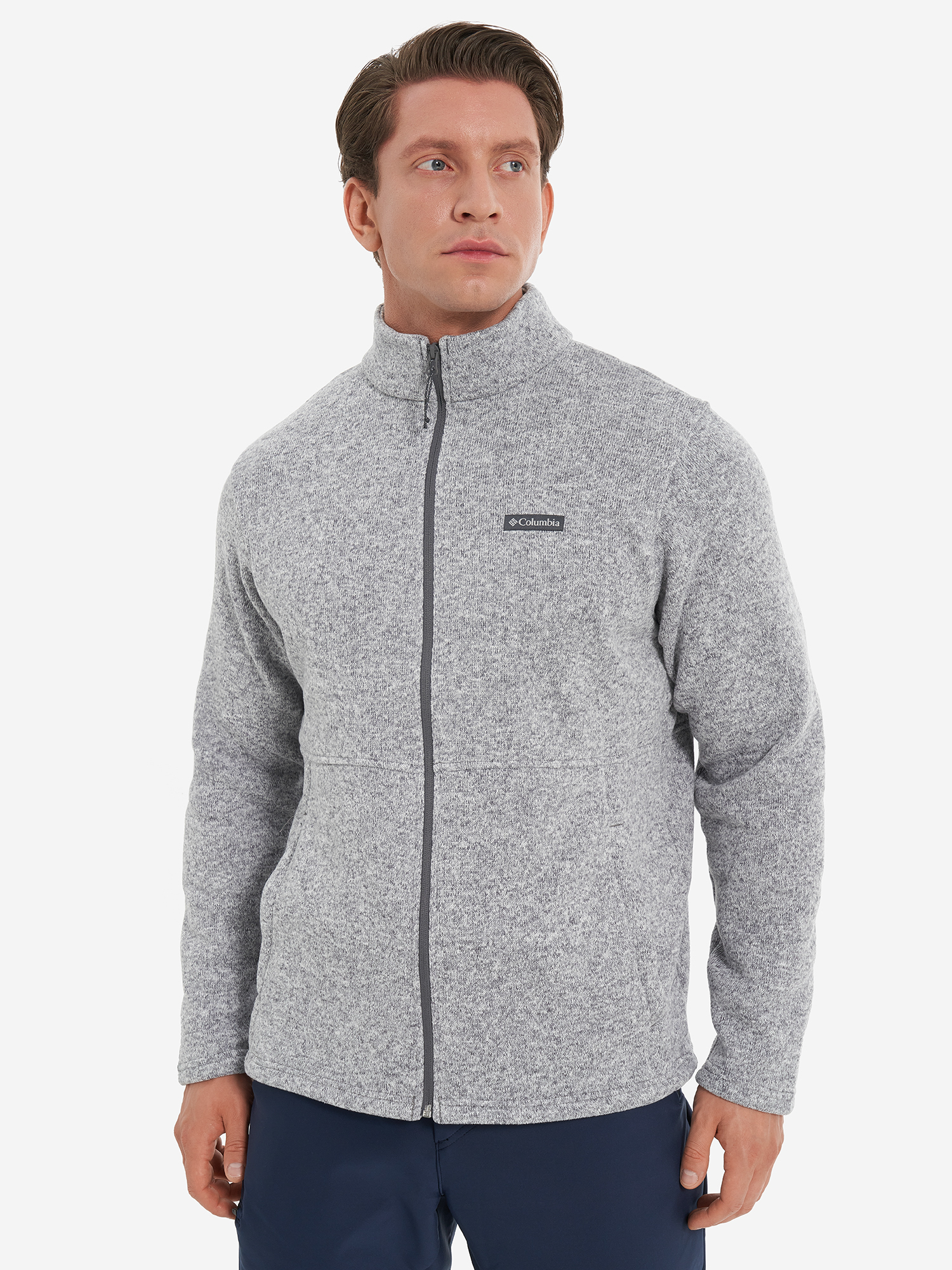 Джемпер флисовый мужской Columbia Alto Pass Full Zip Fleece, Серый 2095741CLB-023, размер RUS 50-52 | EUR L - фото 2