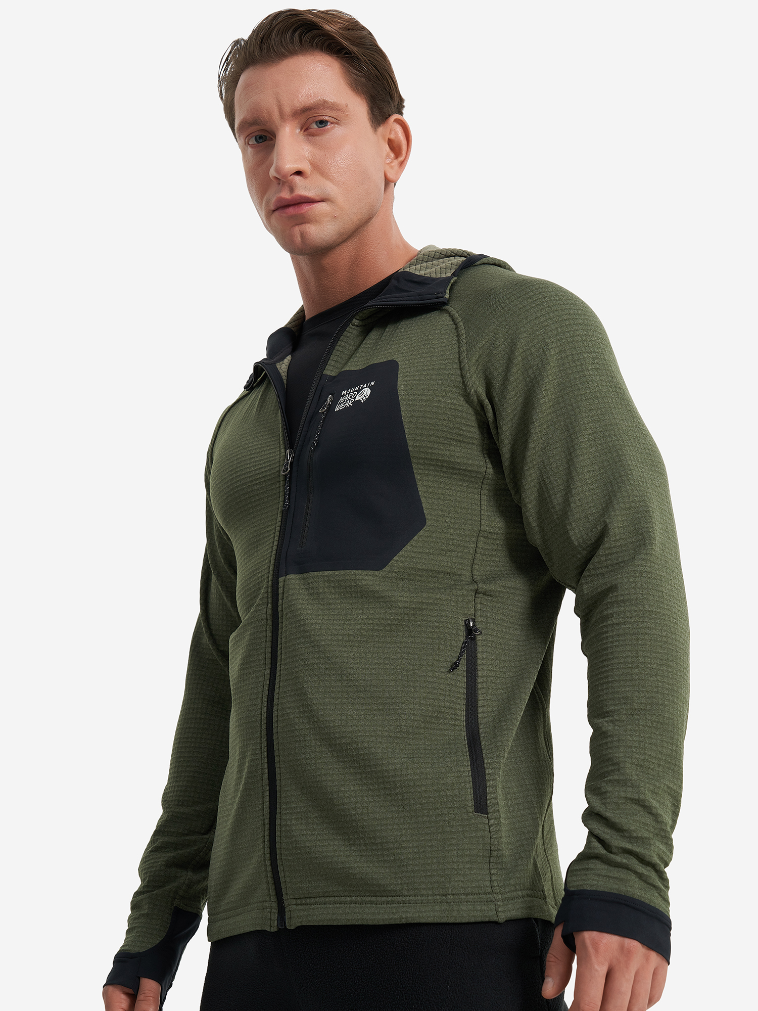 

Толстовка мужская Mountain Hardwear Polartec, Зеленый