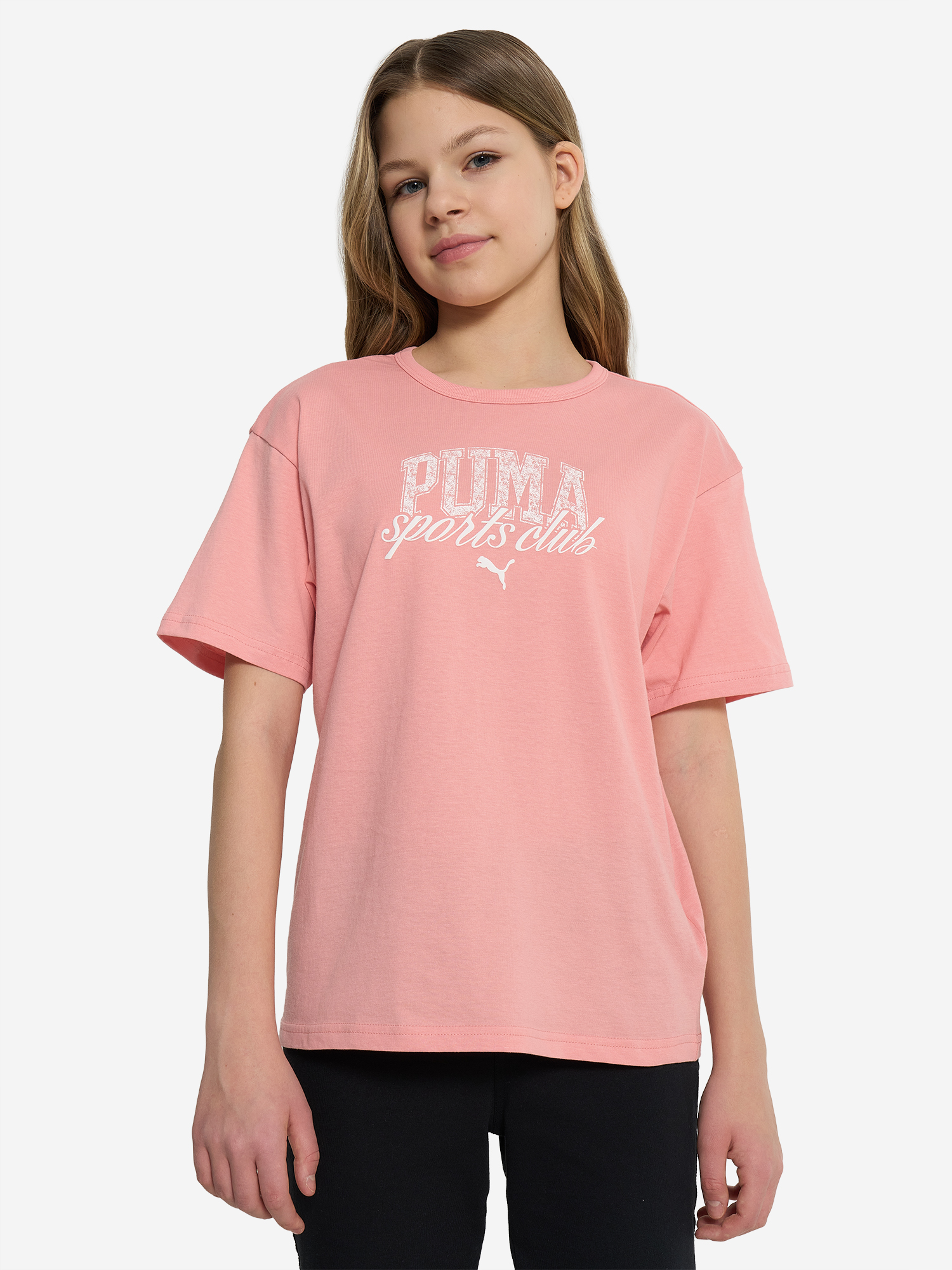 Футболка для девочек PUMA Classic, Розовый 2