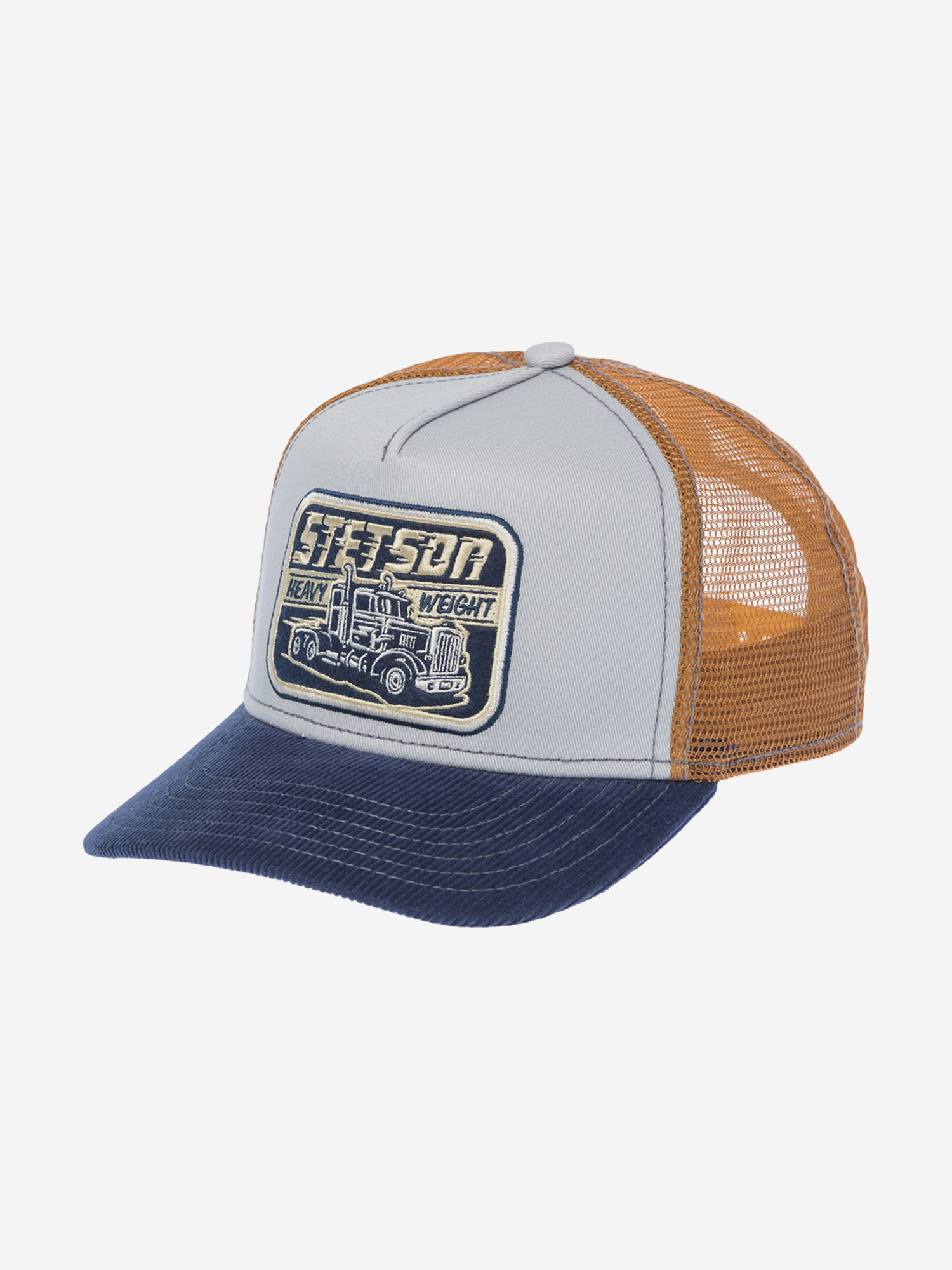 

Бейсболка с сеточкой STETSON 7761174K TRUCKER CAP HEAVY DUTY (синий), Синий