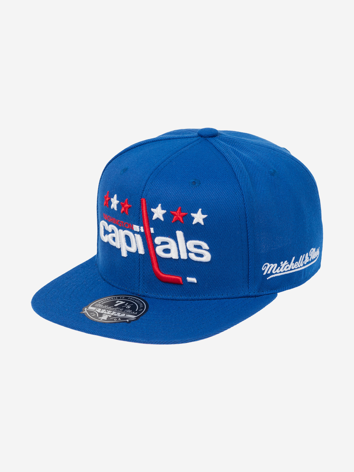Изображение товара Бейсболка с прямым козырьком MITCHELL NESS Washington Capitals NHL синяя