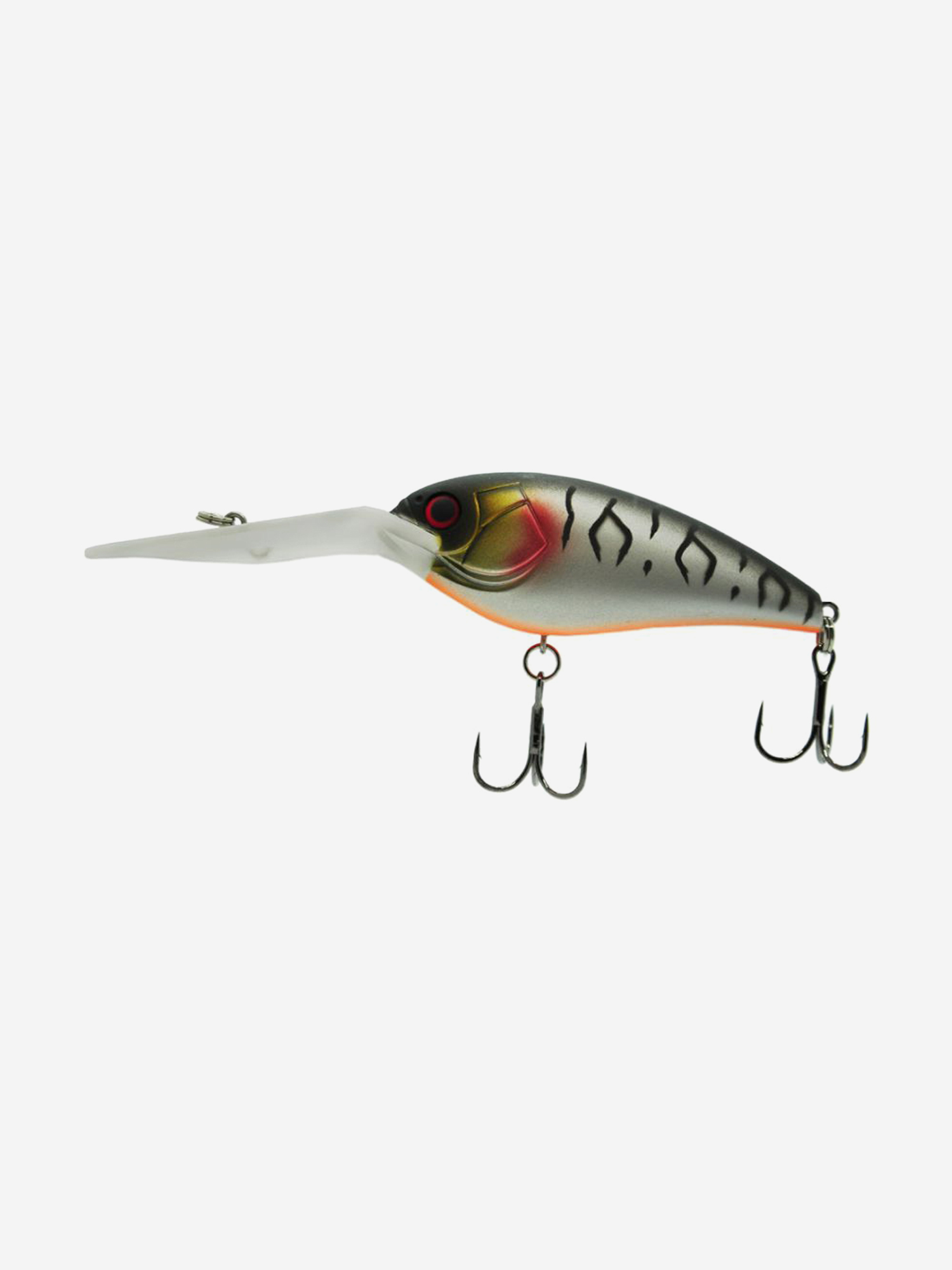 

Воблер Mottomo Deeper 75F 26g Silver Tiger, Серый