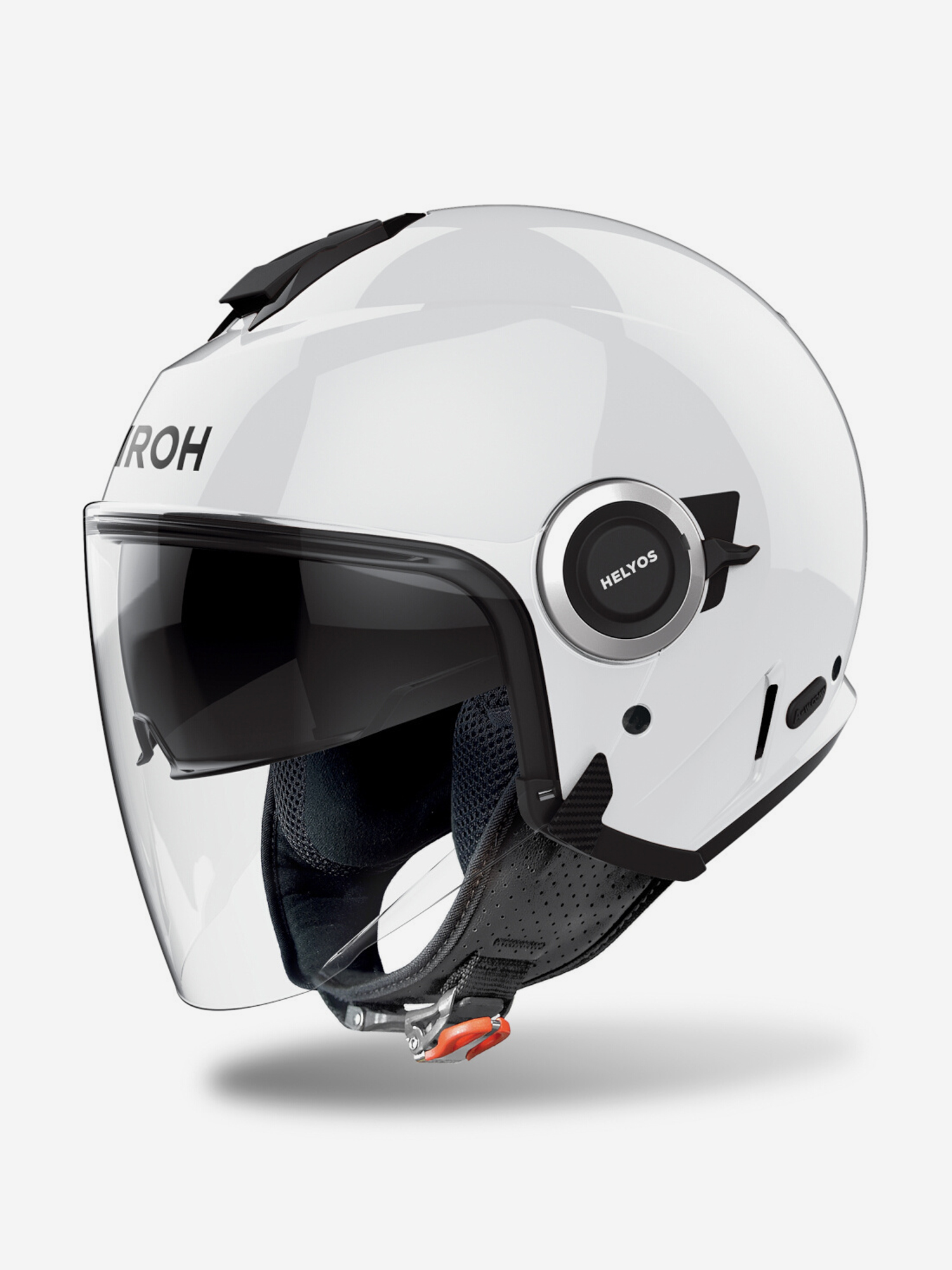 

Мотошлем Открытый Airoh HELIOS COLOR White Gloss, Белый