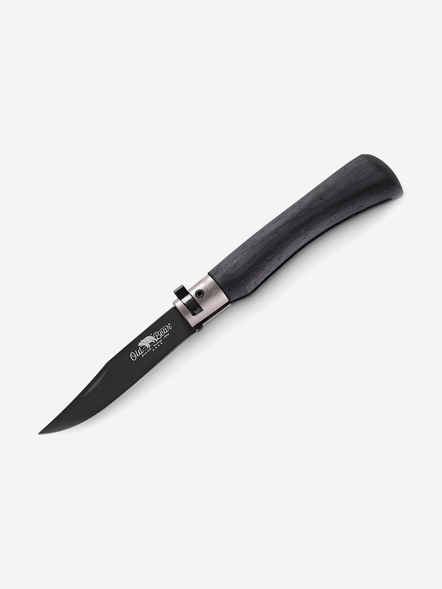 Изображение товара Складной туристический нож Old Bear Total Black 10 см сталь Взрослый