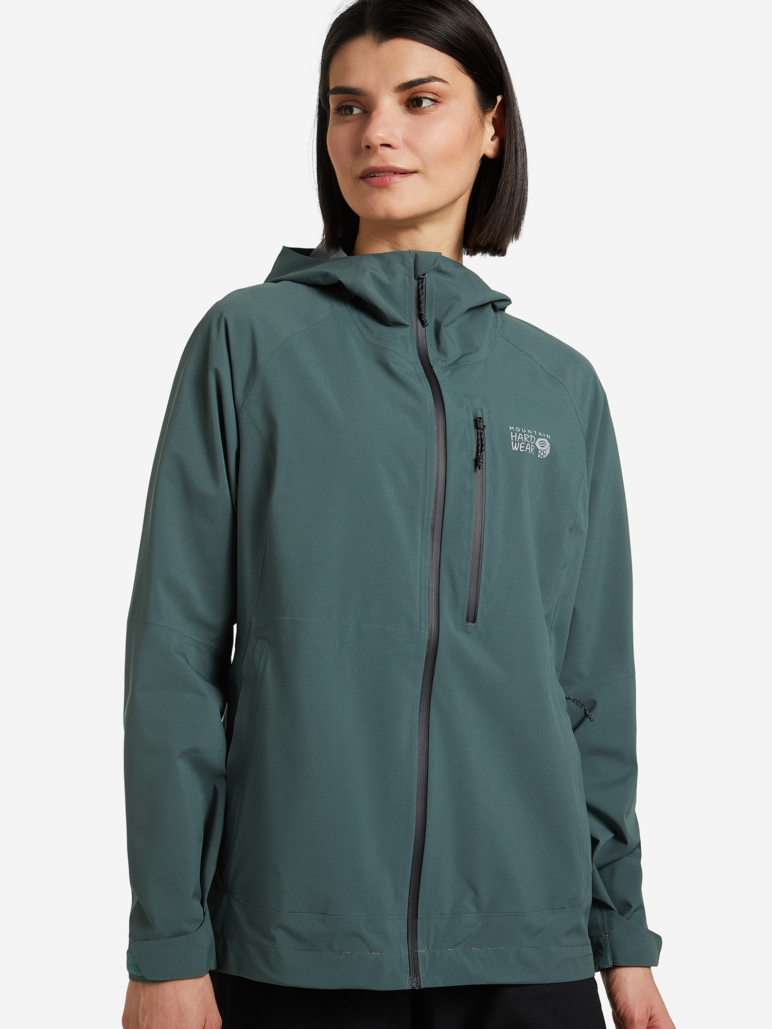 

Куртка мембранная женская Mountain Hardwear Stretch Ozonic Jacket, Зеленый