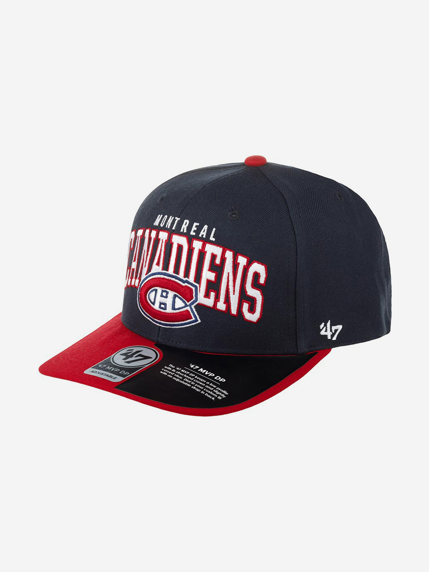 

Бейсболка 47 BRAND H-MCCAW10WBV-NY Montreal Canadiens NHL (синий), Синий