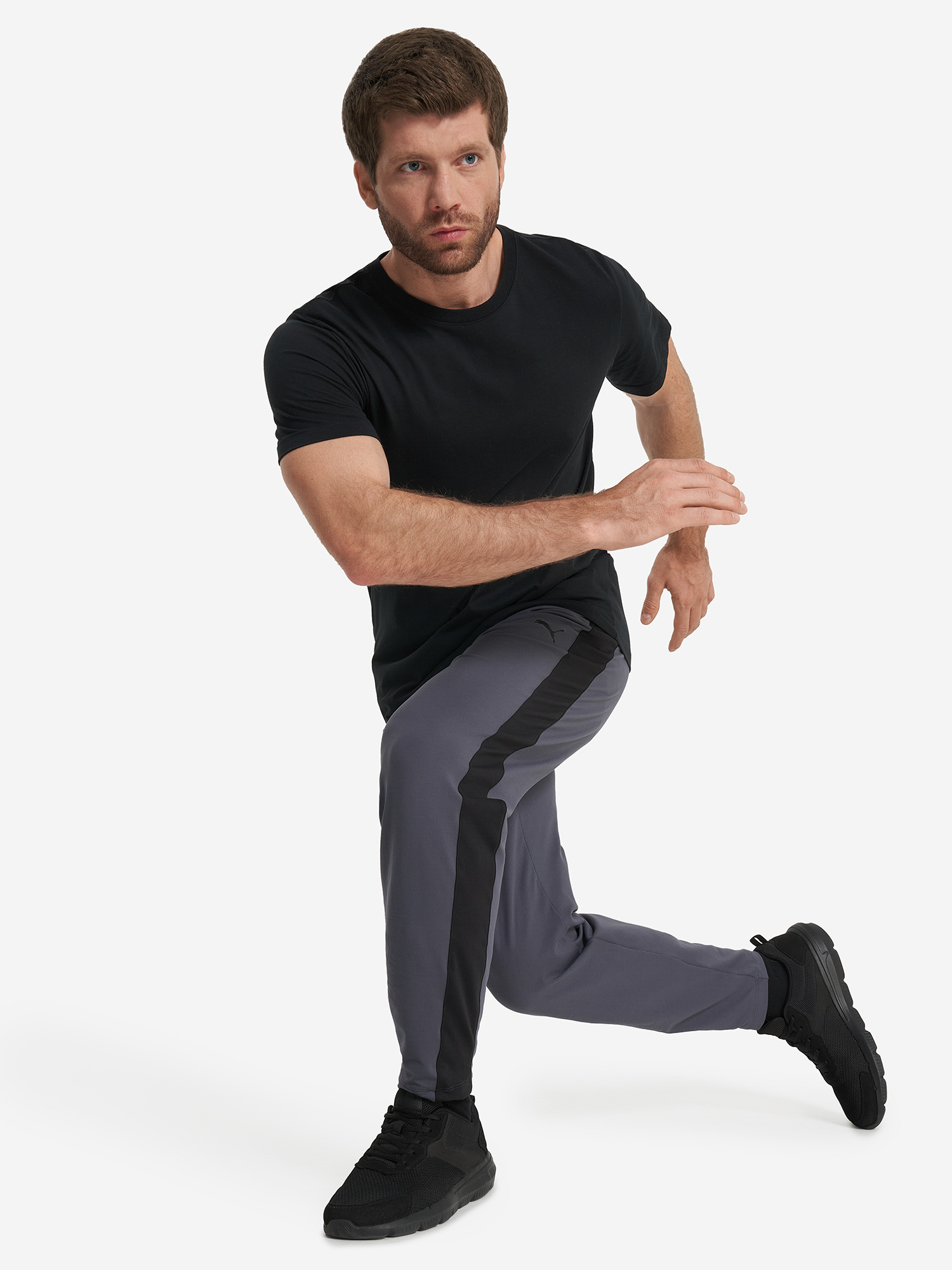 фото Брюки мужские puma, серый