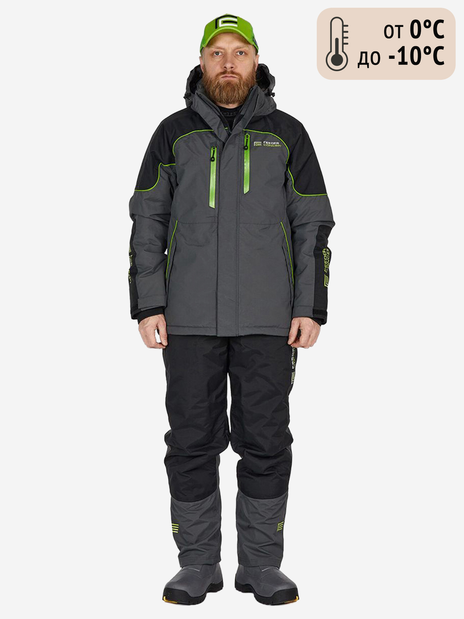 Изображение товара Костюм демисезонный Norfin FEEDER CONCEPT THERMO для рыбалки и охоты