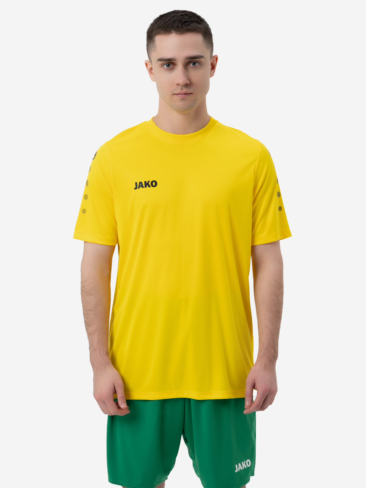 Изображение товара Футболка JAKO Team с коротким рукавом для футбола и фитнеса всесезонная