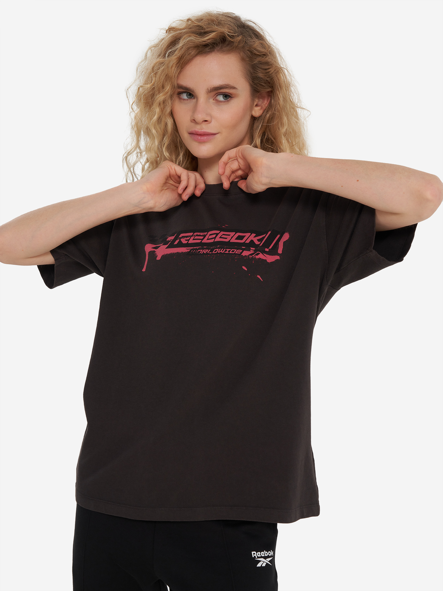 

Футболка женская Reebok Michelle Graphic, Серый