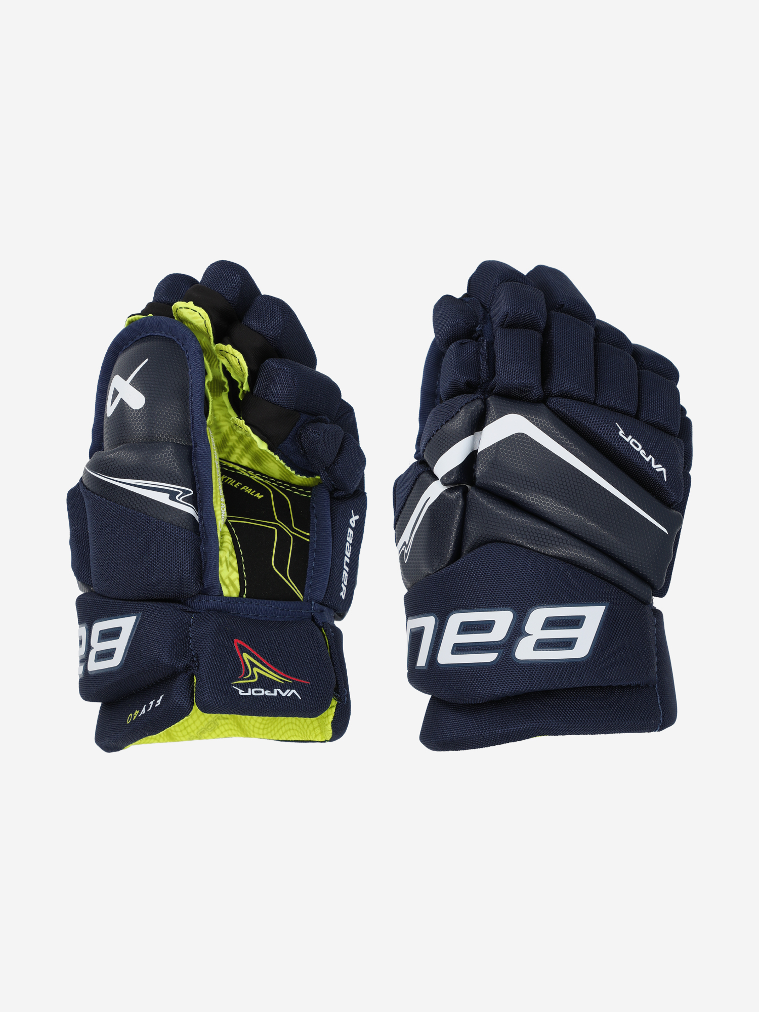 

Перчатки хоккейные детские BAUER Vapor Fly40 JR, Синий