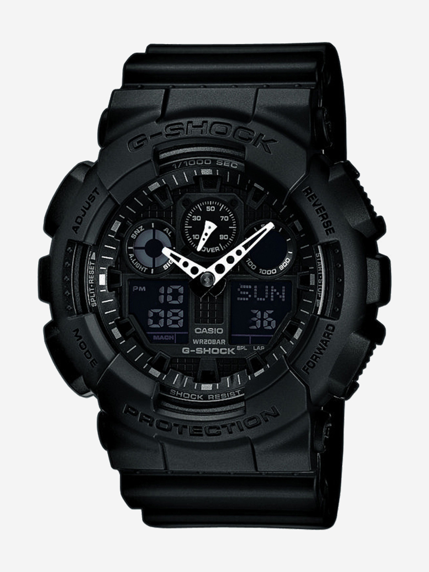 

Наручные часы Casio GA-100-1A1, Черный