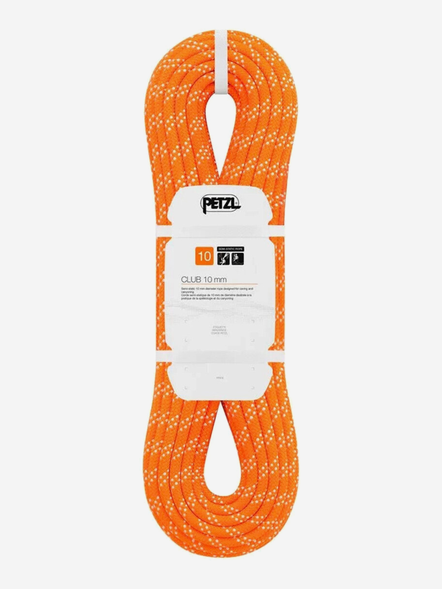 Изображение товара Веревка страховочная Petzl Club 10 мм Изображение товара Веревка страховочная Petzl Club 10 мм
