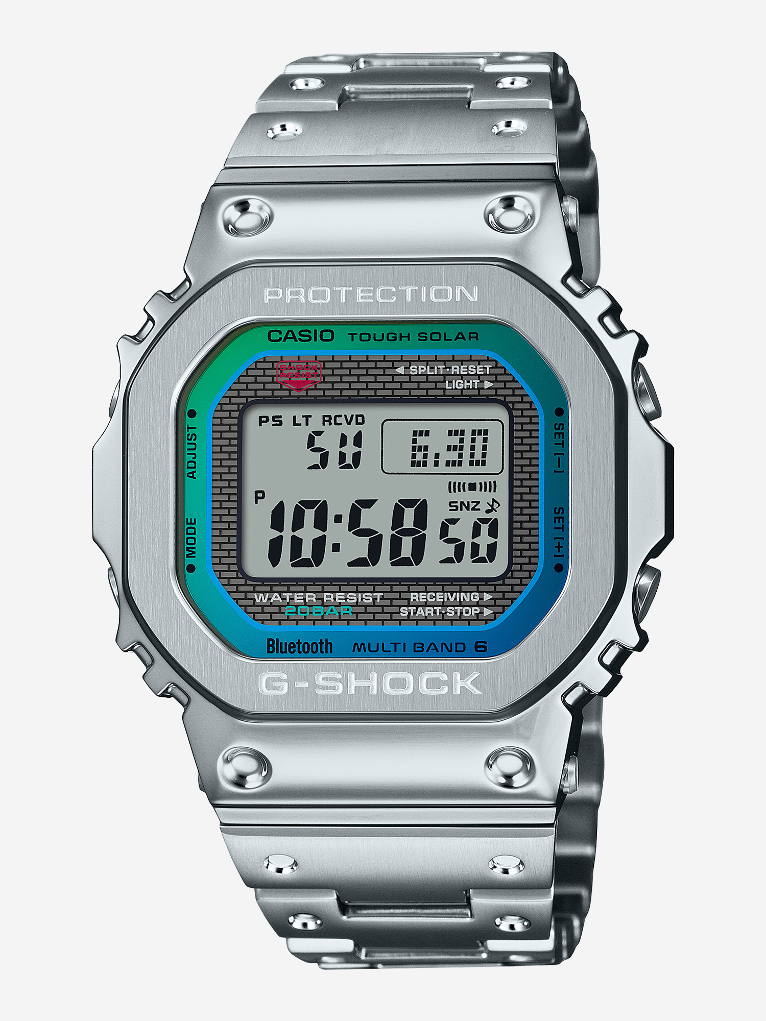 

Наручные часы Casio G-Shock GMW-B5000PC-1E, Серебряный