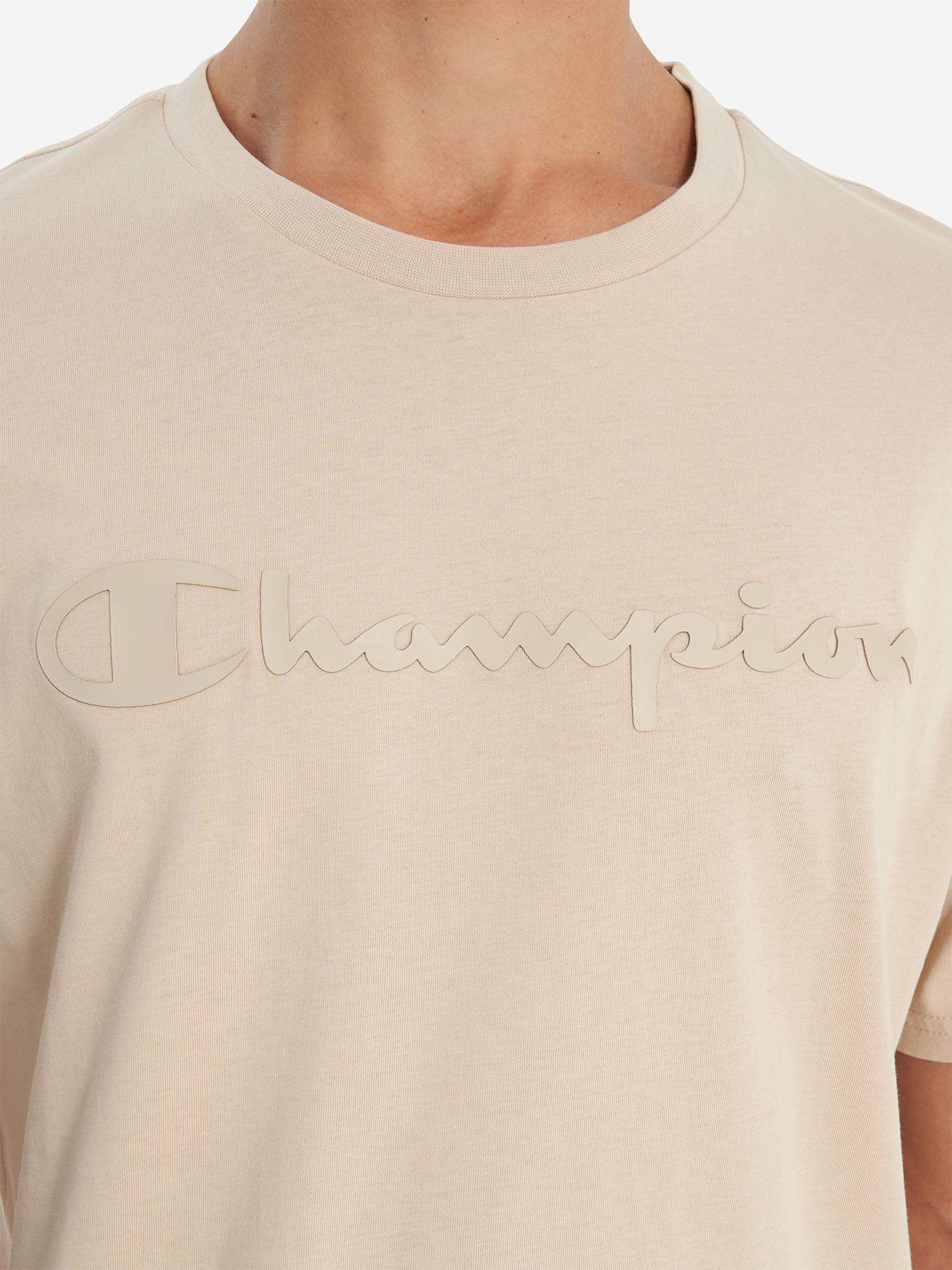 фото Футболка мужская champion, бежевый