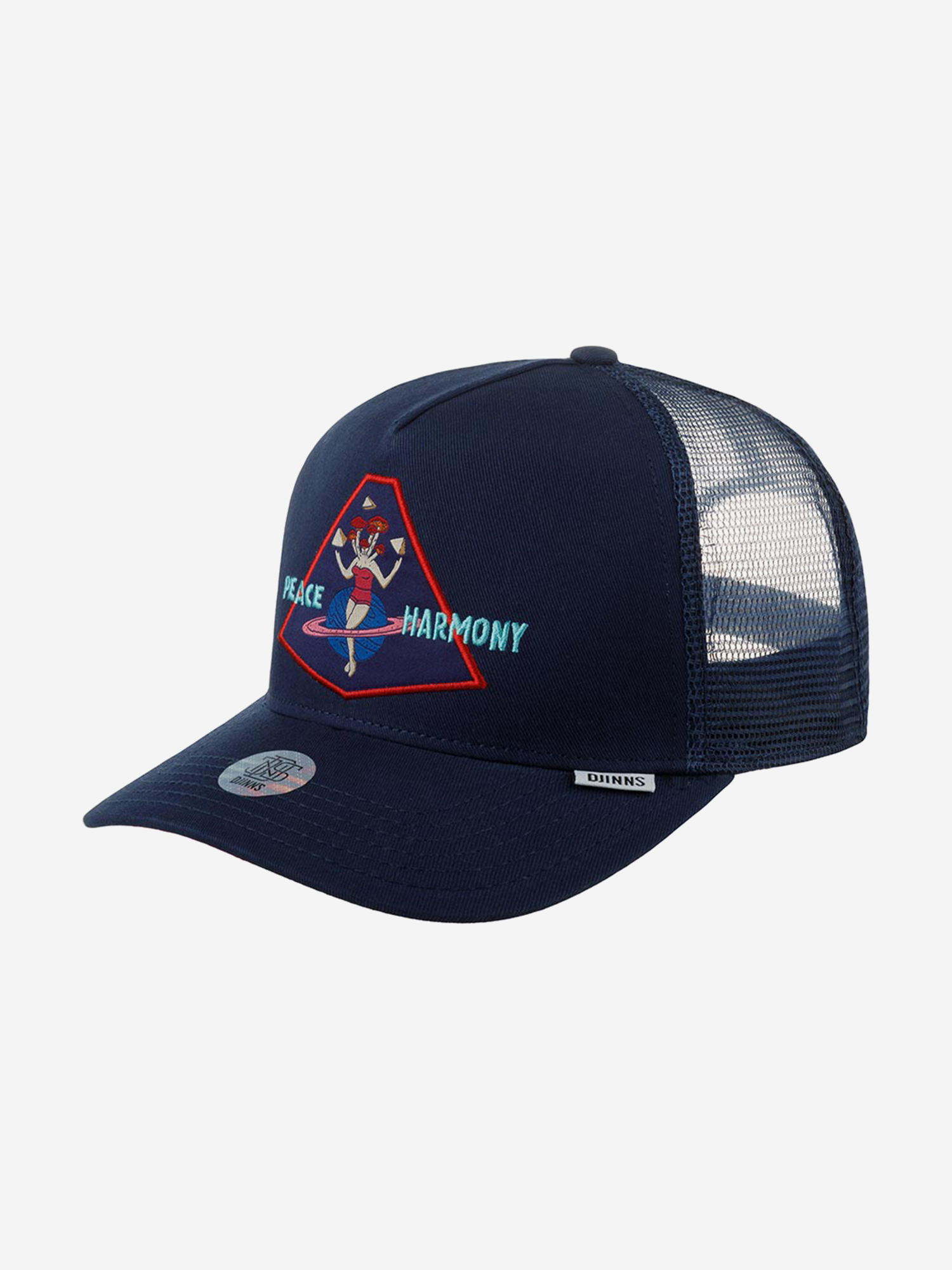 Изображение товара Бейсболка с сеточкой DJINNS HFT Cap Peace and Harmony унисекс спортивная всесезонная
