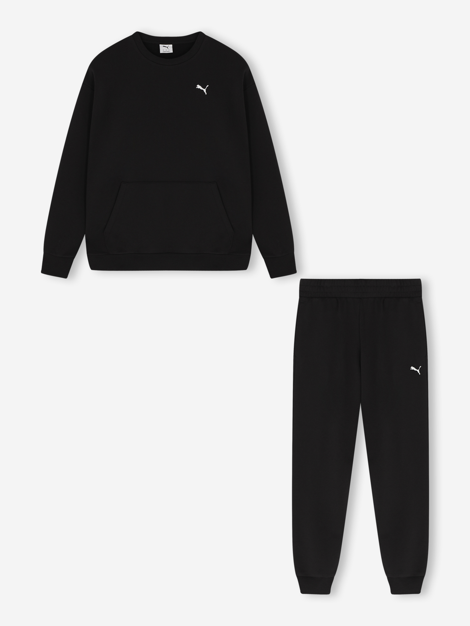 Изображение товара Женский спортивный костюм PUMA черный для спорта и повседневной носки