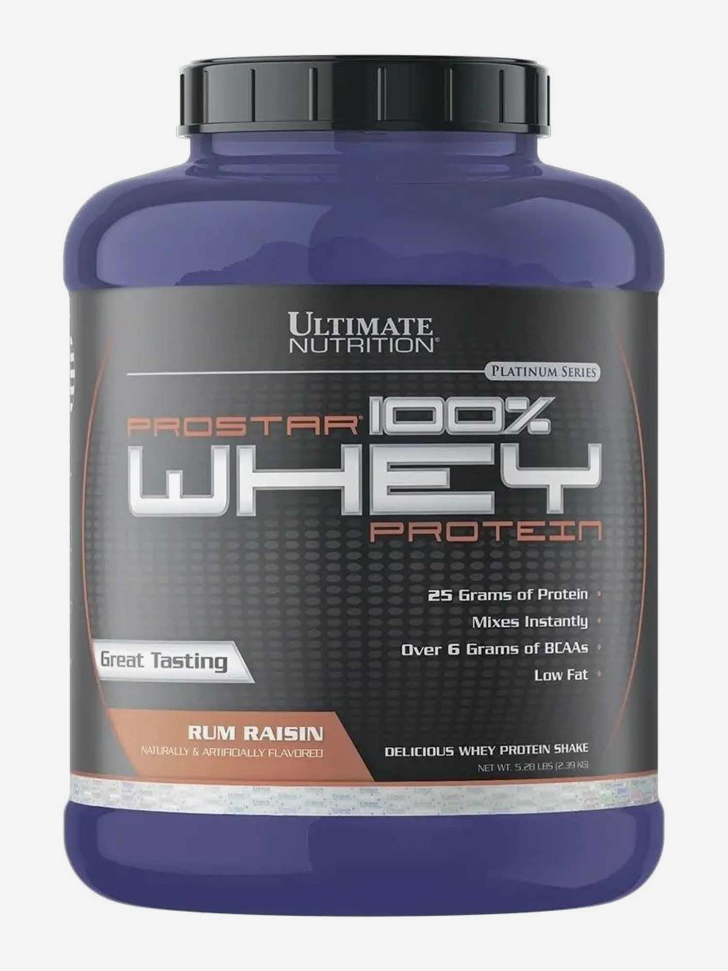 Изображение товара Протеин Ultimate Nutrition Prostar Whey 2390 г ром изюм спортивное питание