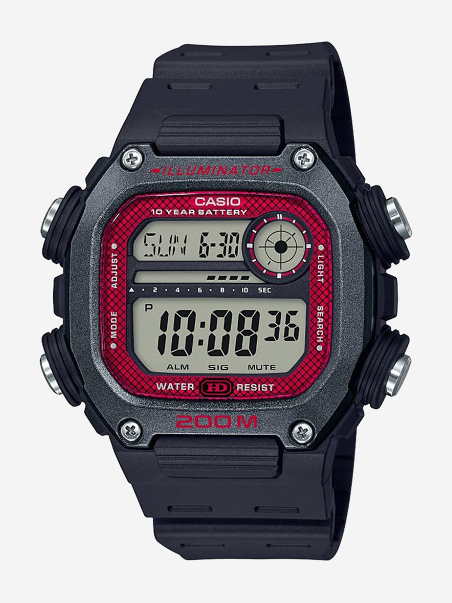 

Наручные часы Casio DW-291H-1B, Черный