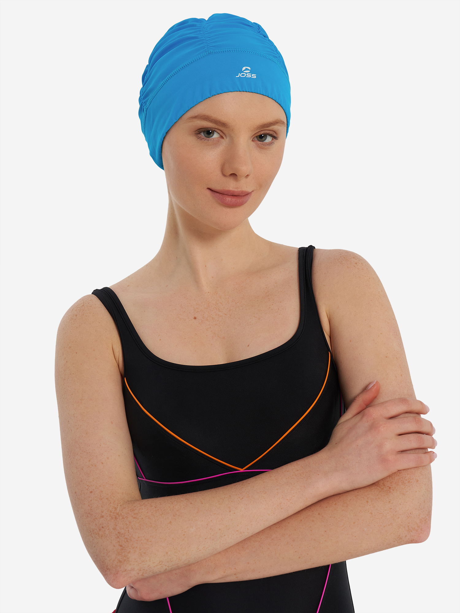 

Шапочка для плавания женская Joss, Синий