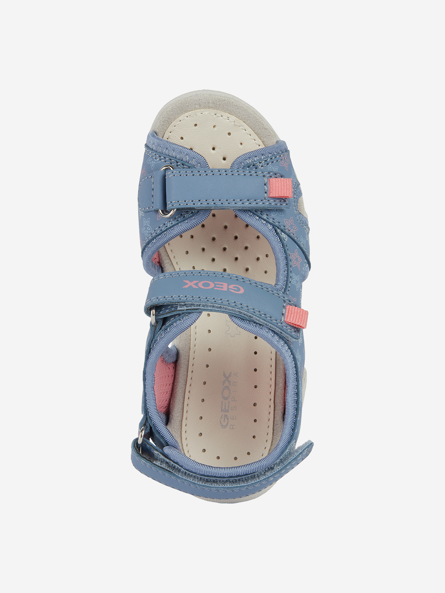 Сандалии для девочек Geox J Sandal Whinberry, Голубой J45GRA0CE15G14-C4S7Q, размер 35 - фото 4