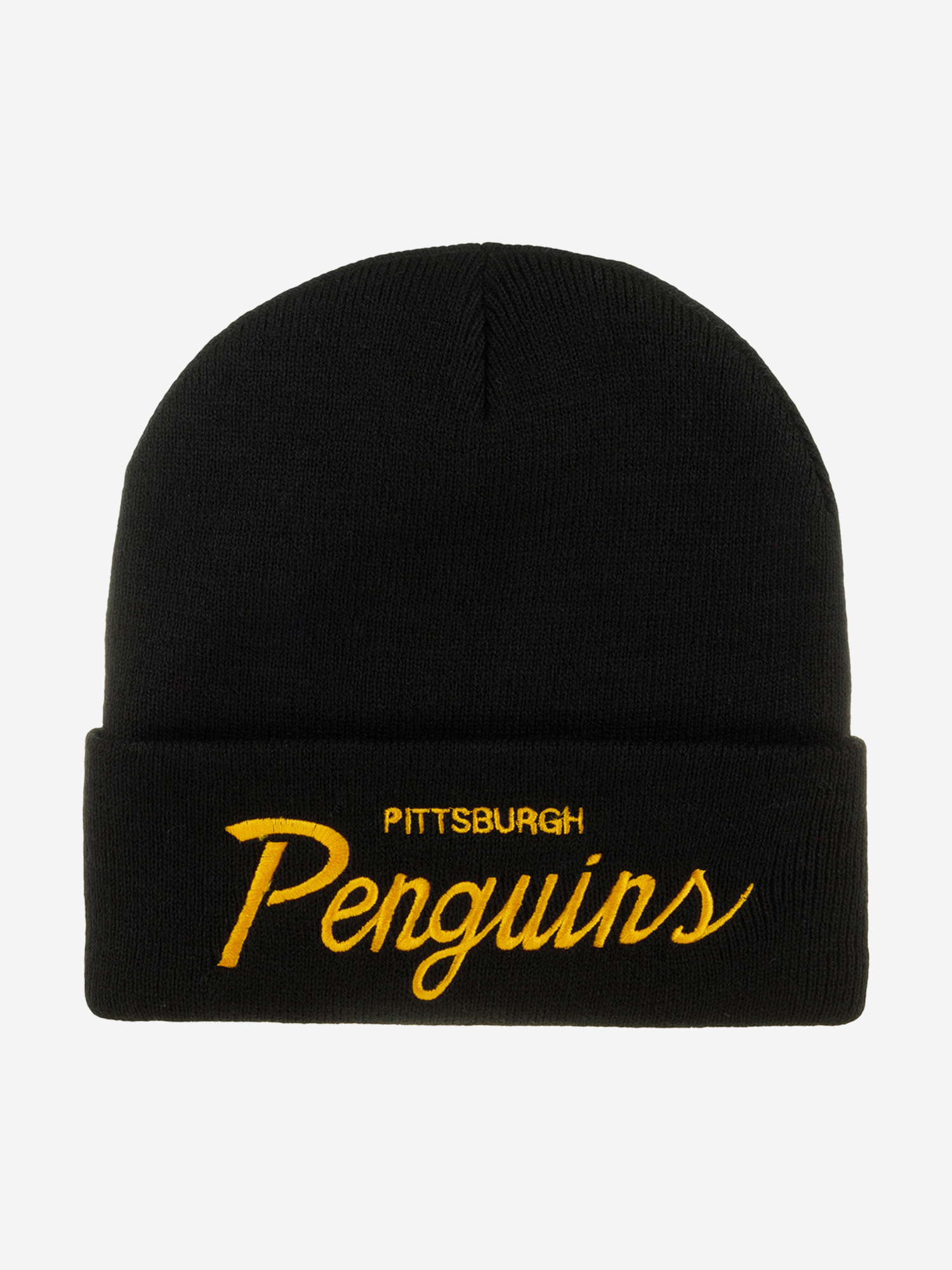 

Шапка с отворотом MITCHELL NESS MN2-KK50Z-SCRIPCUF-PITP-BLK Pittsburgh Penguins NHL (черный), Черный