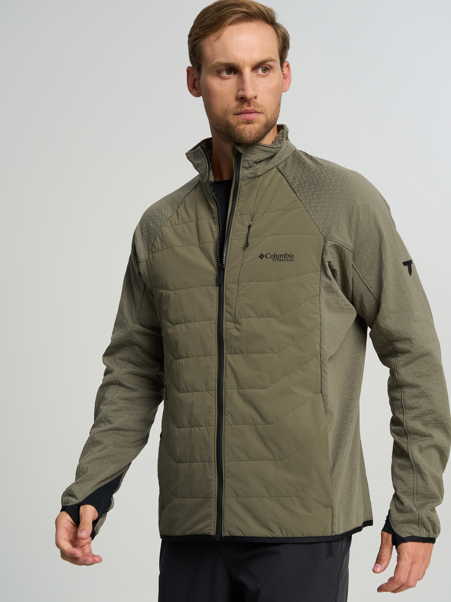 Изображение товара Легкая куртка мужская Columbia Arctic Crest II Hybrid Full Zip Изображение товара Легкая куртка мужская Columbia Arctic Crest II Hybrid Full Zip