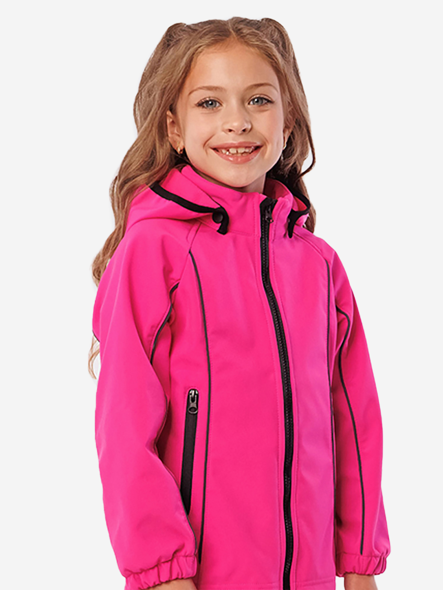 

Куртка из софтшелла детская UKI KIDS, Розовый