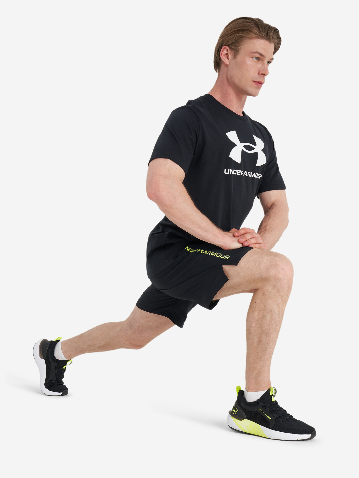 фото Футболка мужская under armour, черный