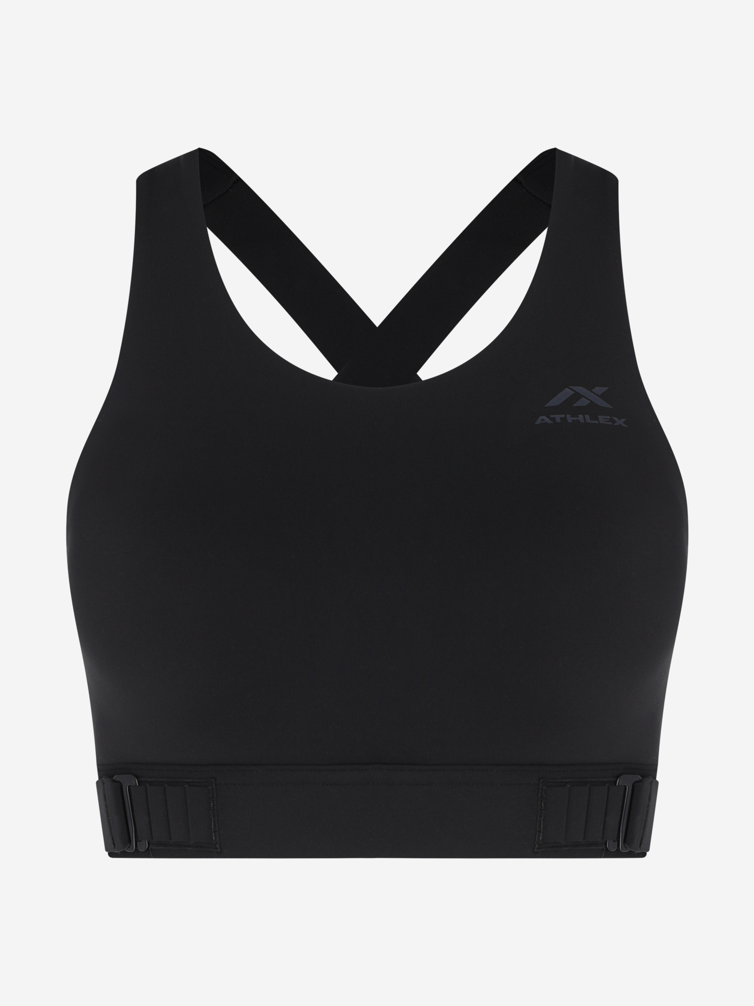 фото Топ бра спортивный athlex, черный