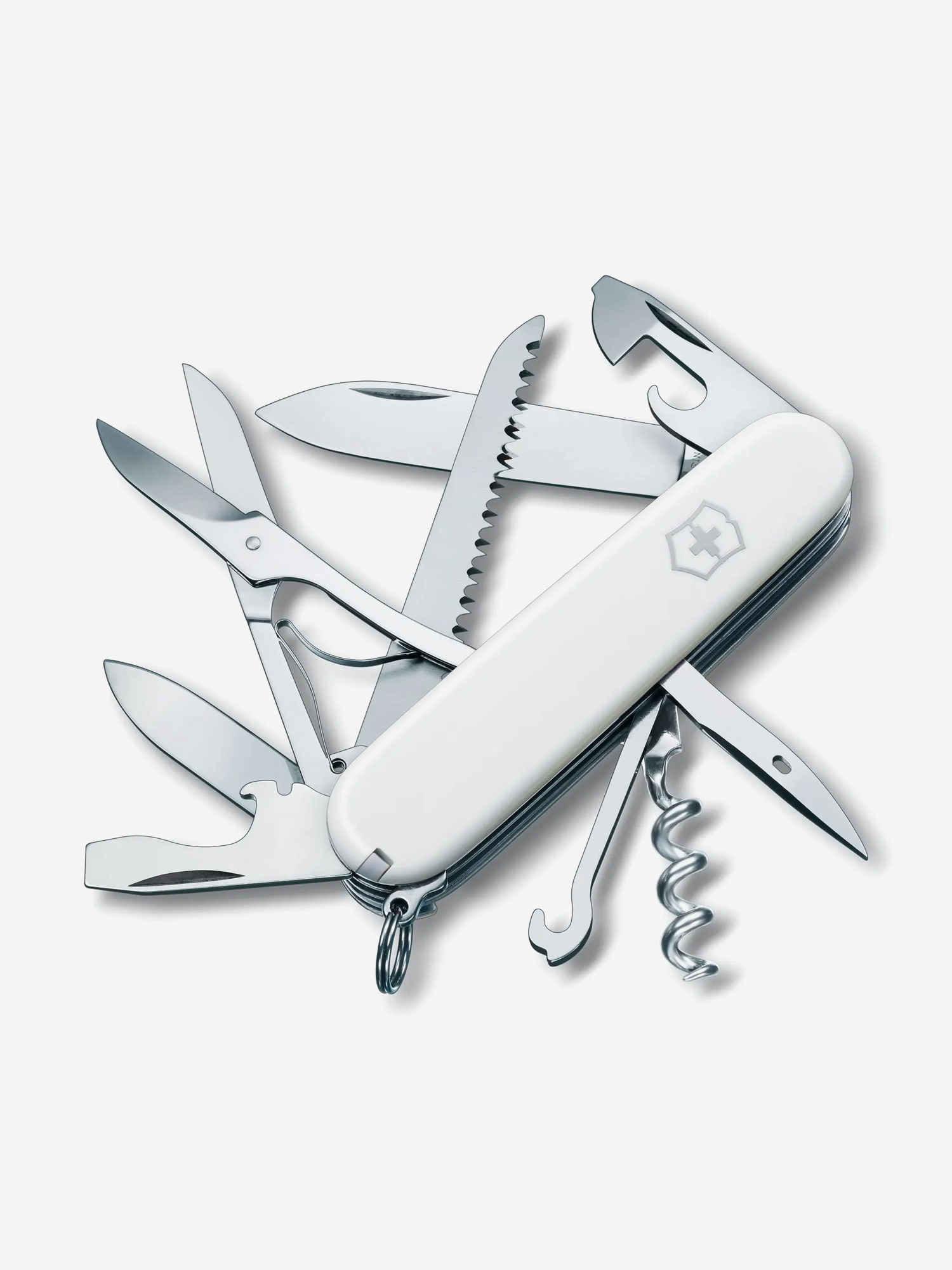 

Нож складной Victorinox Huntsman, 91 мм, 15 функций, Белый