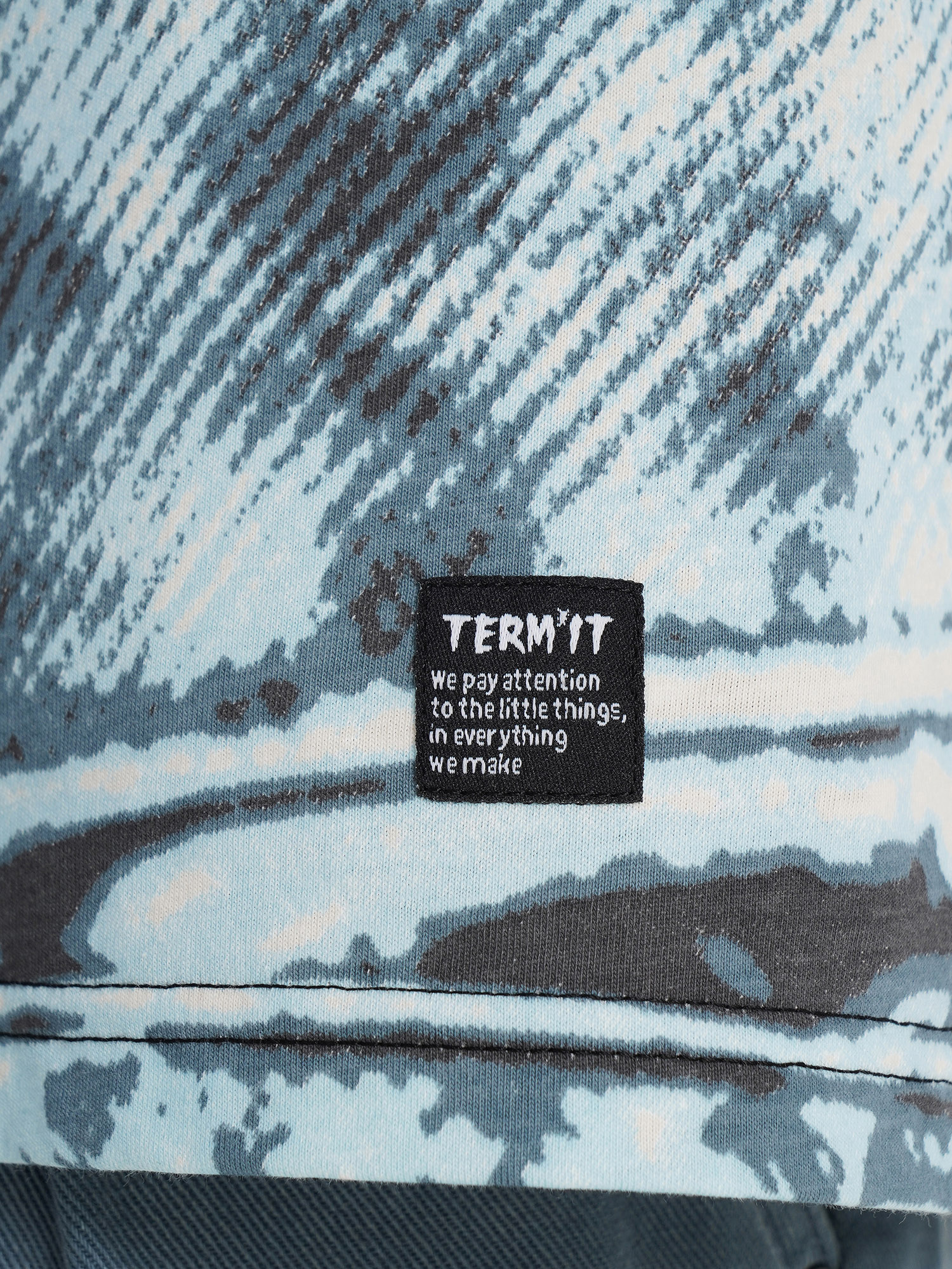 фото Футболка мужская termit, синий