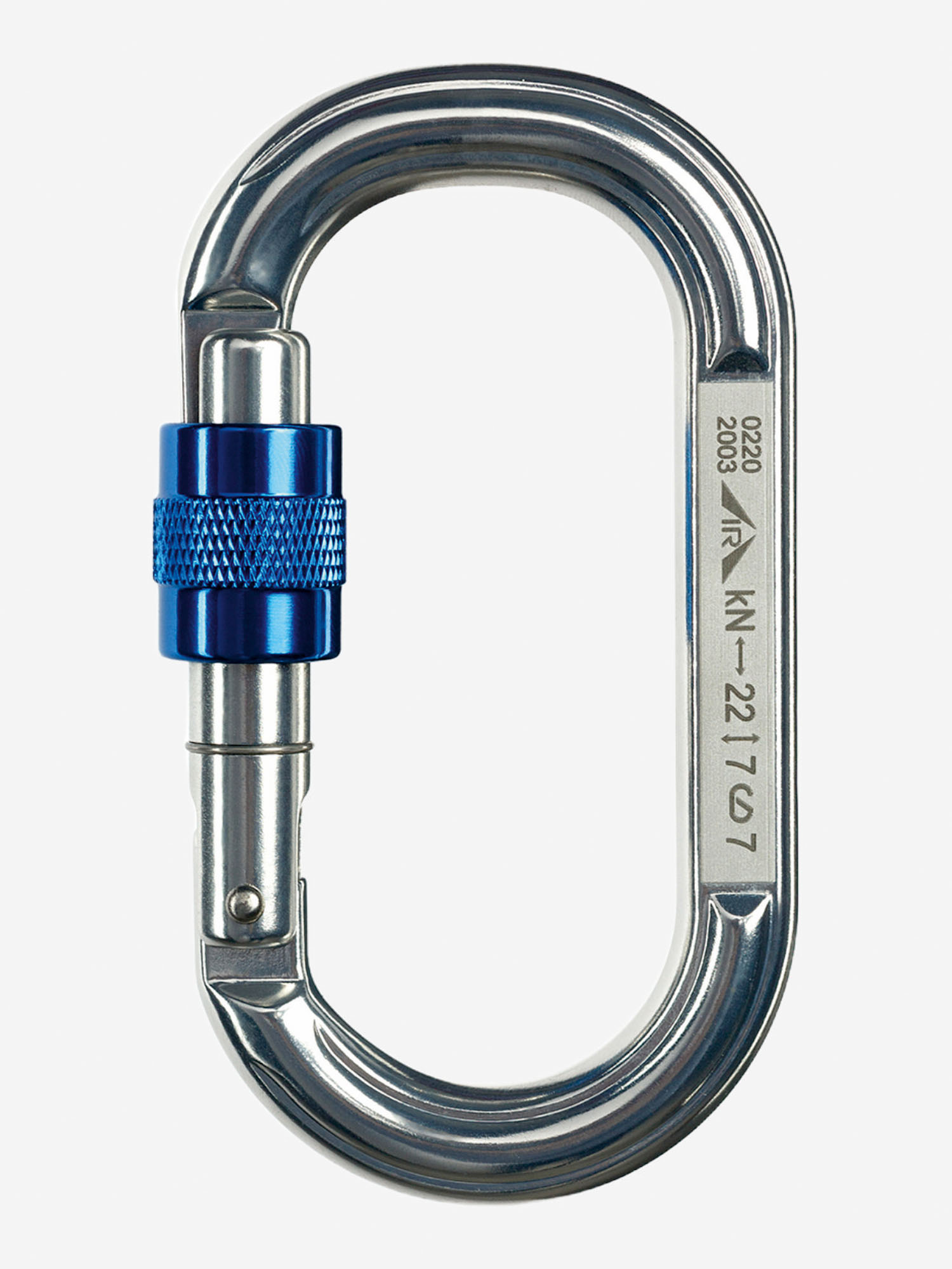 

Карабин «Овал дюралевый» с муфтой Keylock ICE ROCK, Серый