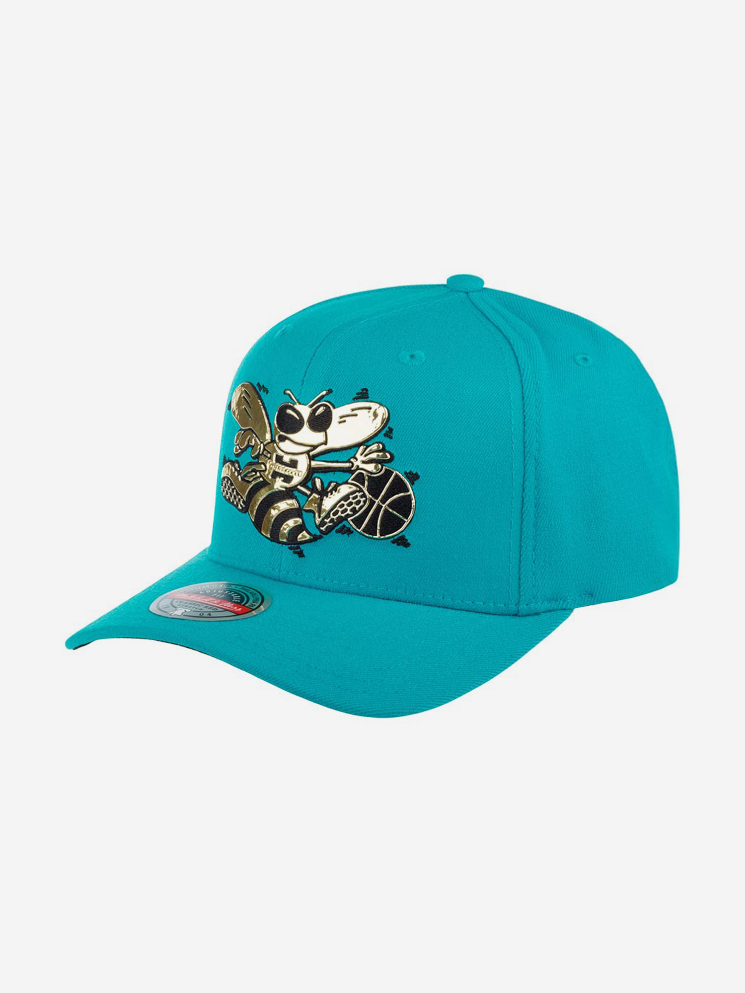 

Бейсболка MITCHELL NESS 6HSSJS19259-CHOTEAL Charlotte Hornets NBA (голубой), Голубой
