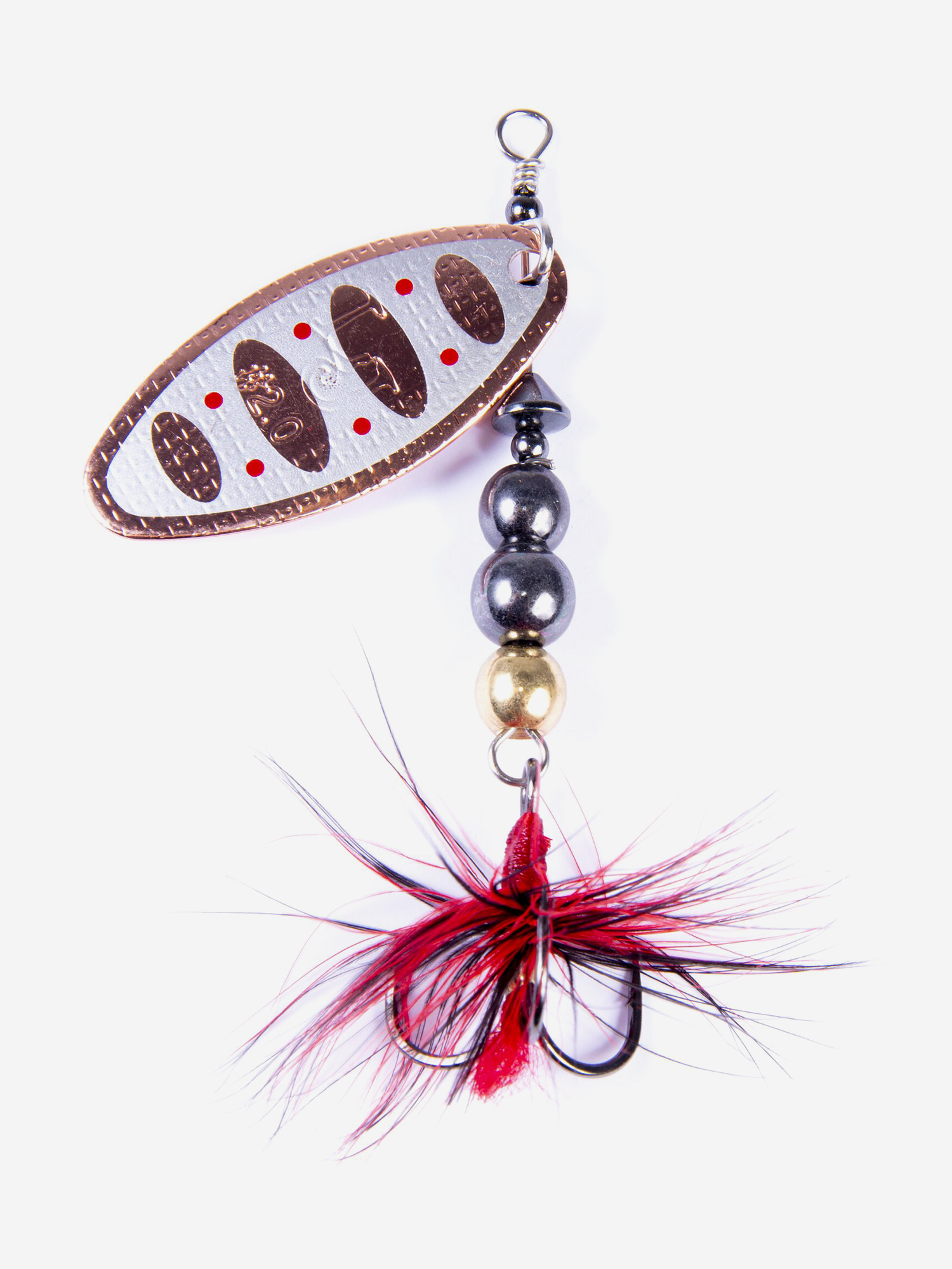 Изображение товара Блесна Lucky John SHELT BLADE 2 9 г с тройным крючком