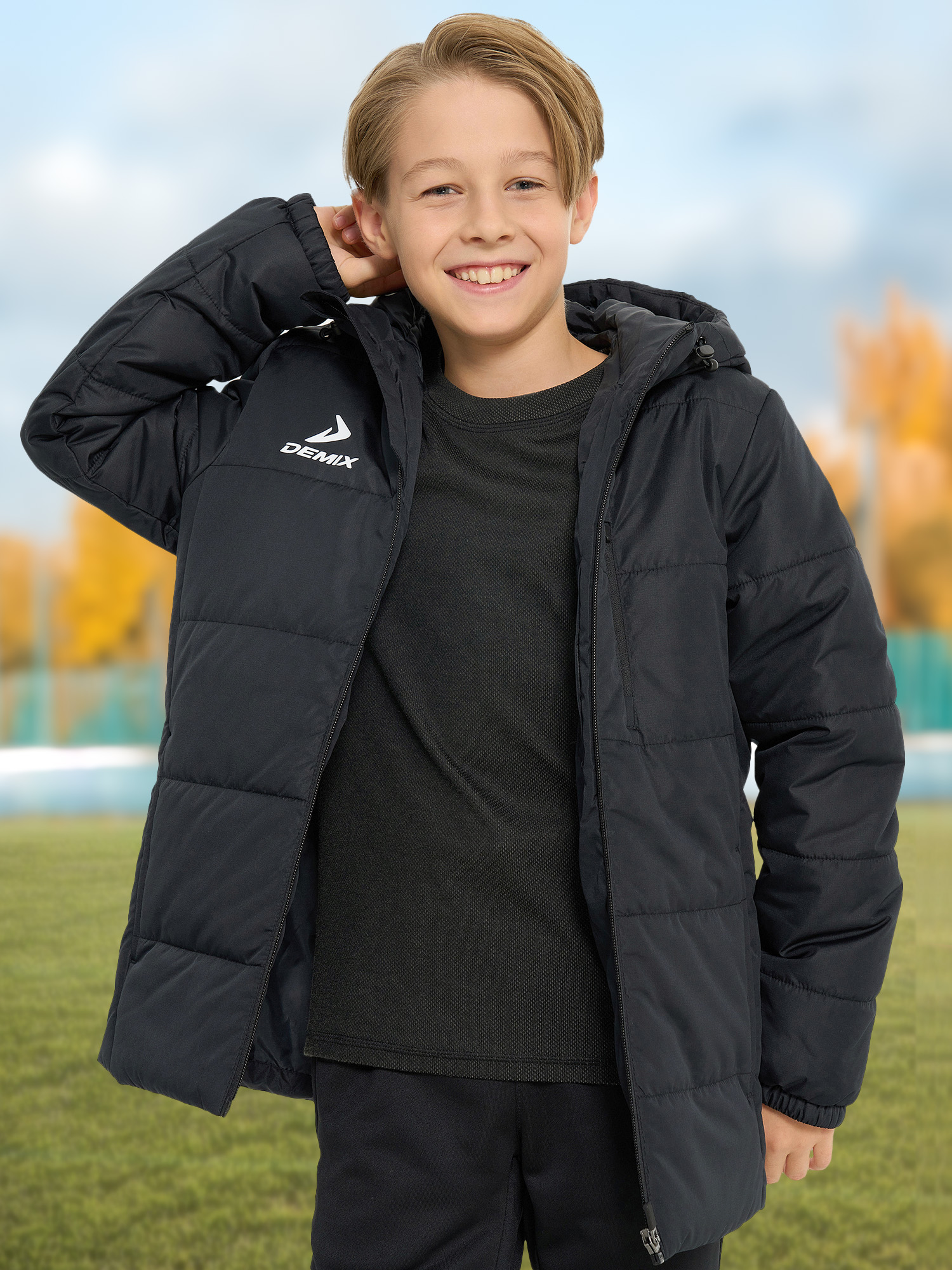 Куртка утепленная Demix, черный, арт. 130559dmx-99