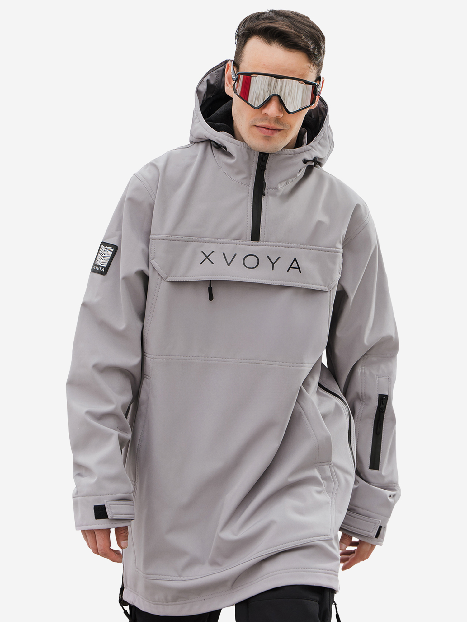 Изображение товара Анорак мужской XVOYA BASE, Серый