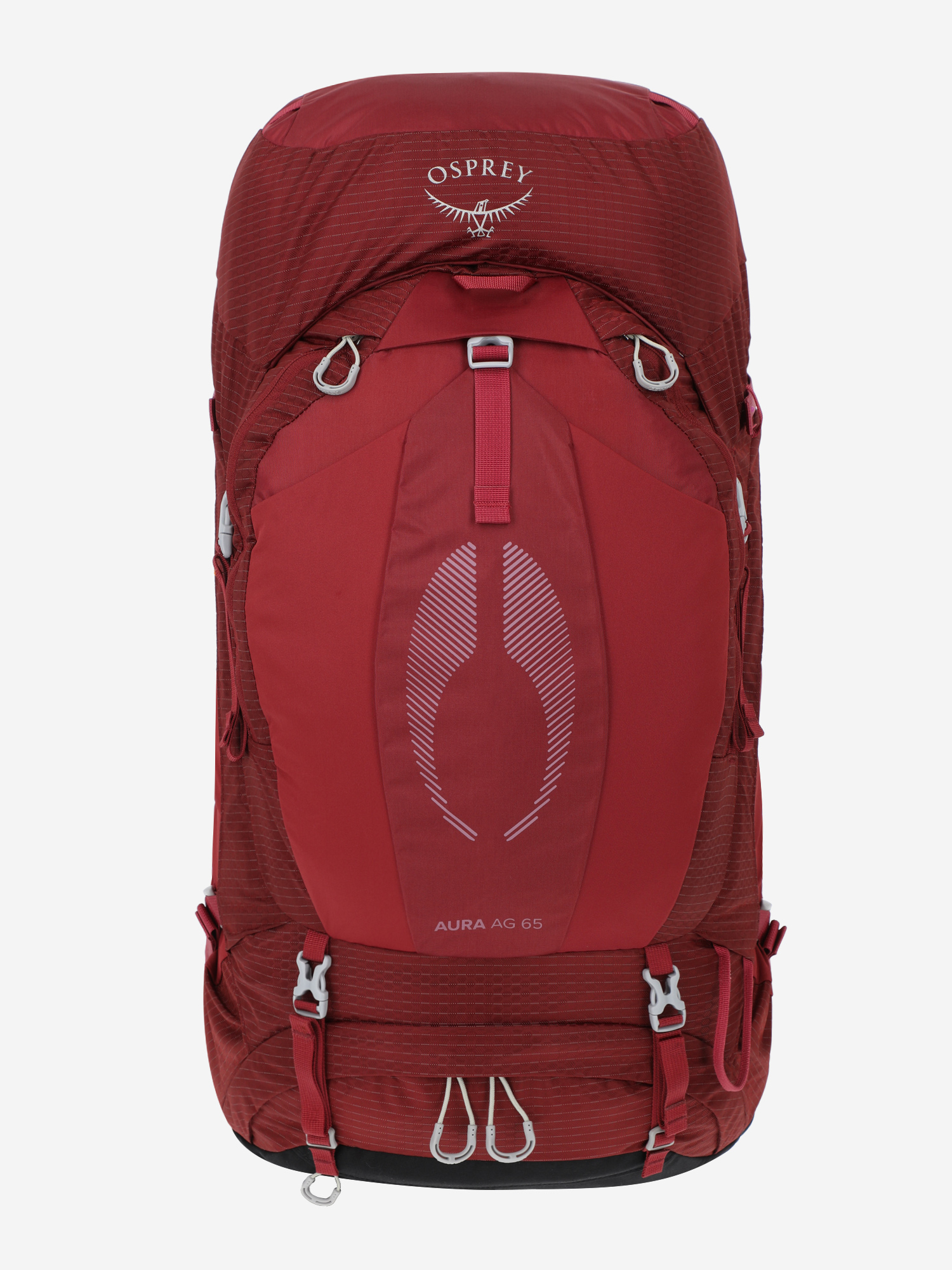

Рюкзак женский Osprey Aura AG, 65 л, Красный