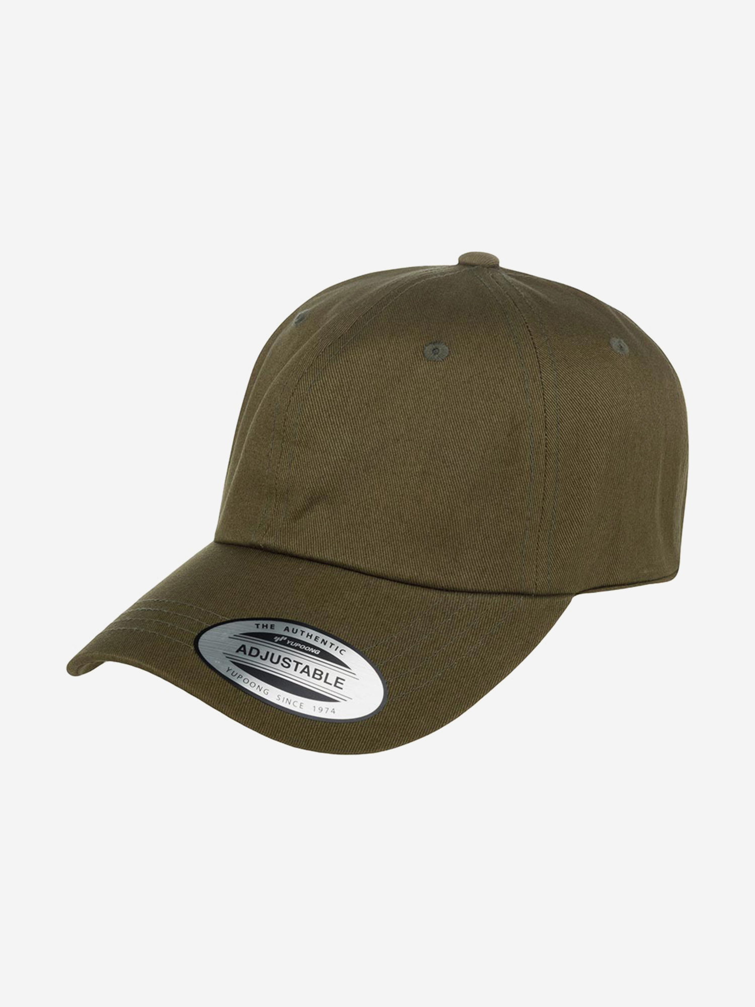 Изображение товара Бейсболка FLEXFIT 6245CM, оливковая, спорт, универсальная, хлопок