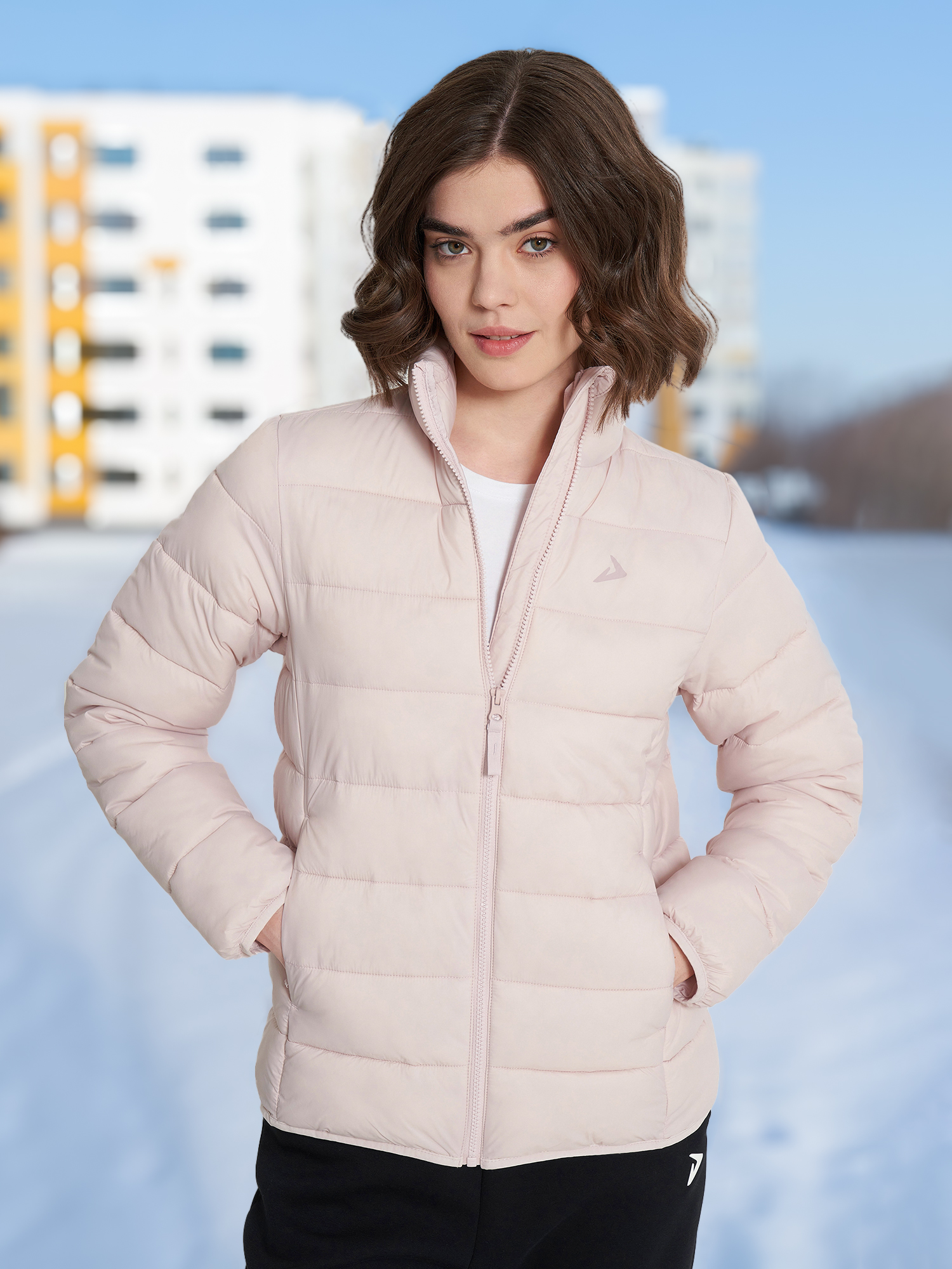 

Пуховик женский Demix, Розовый