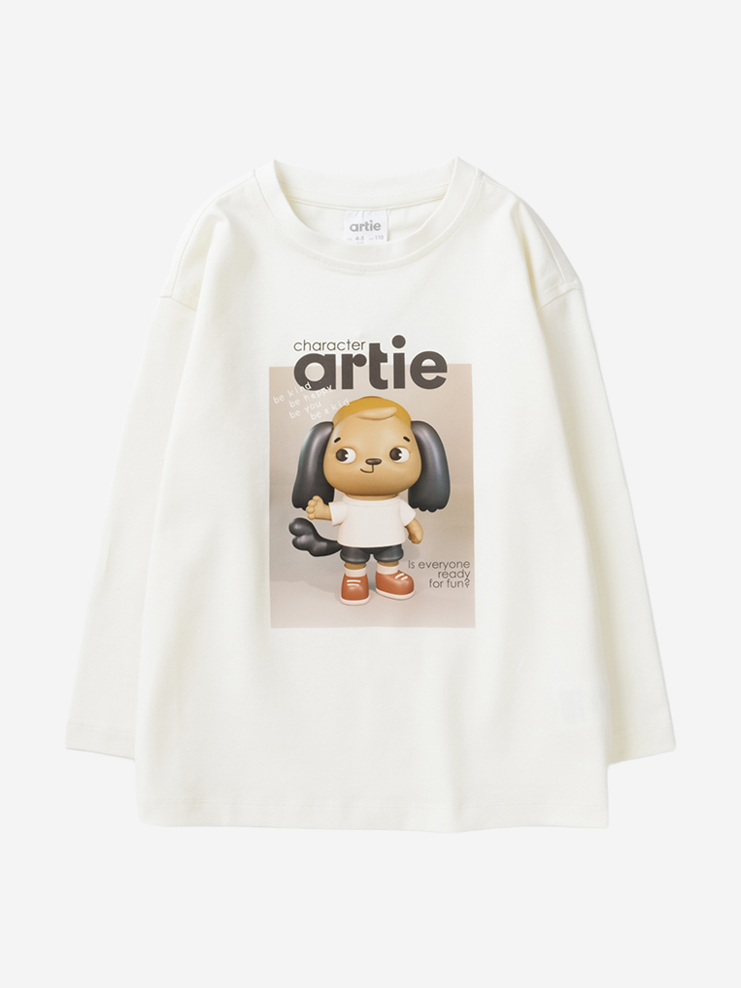 Изображение товара Лонгслив для мальчика Artie хлопковый с эластаном всесезонный